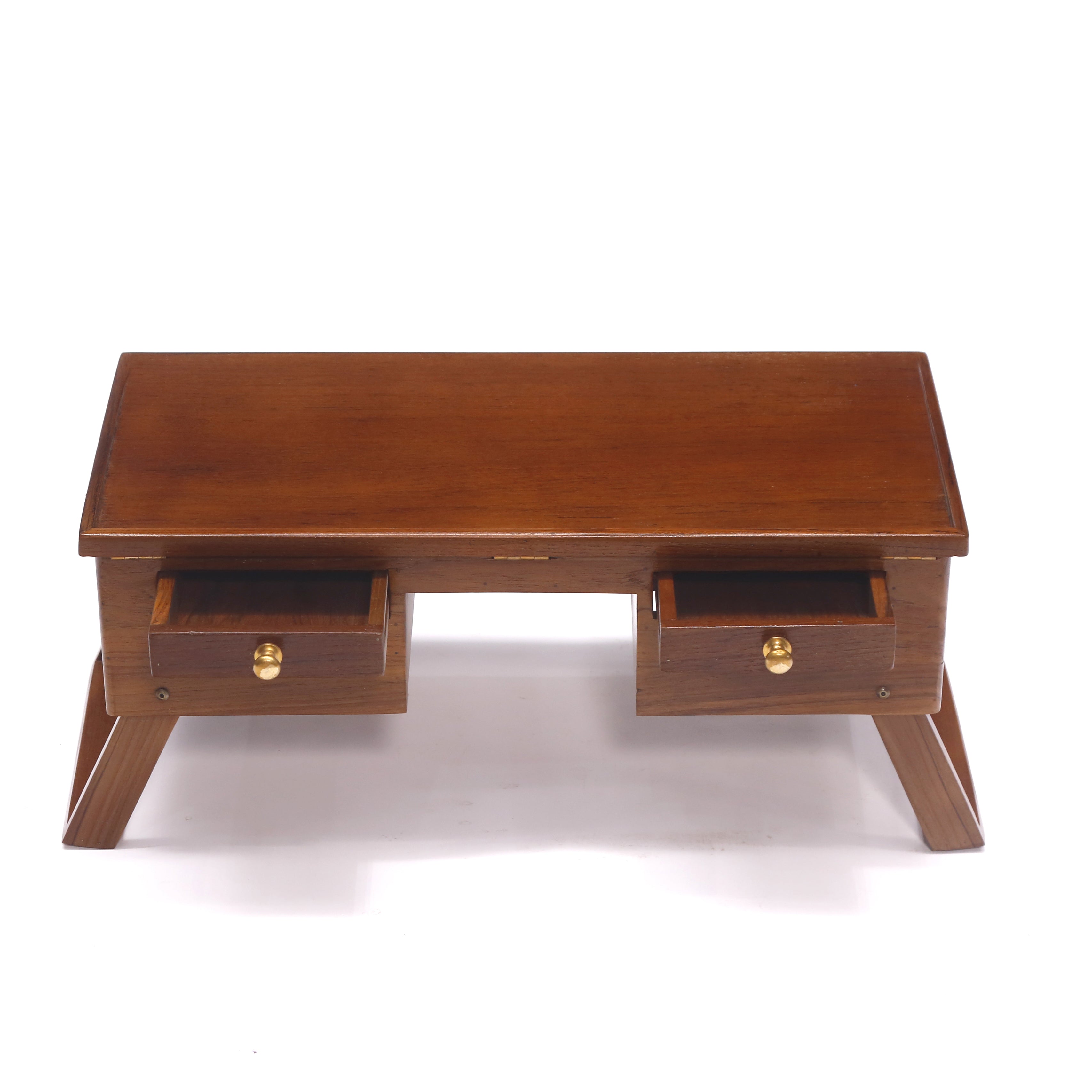 Adjustable Teak Laptop Table Lapdesk