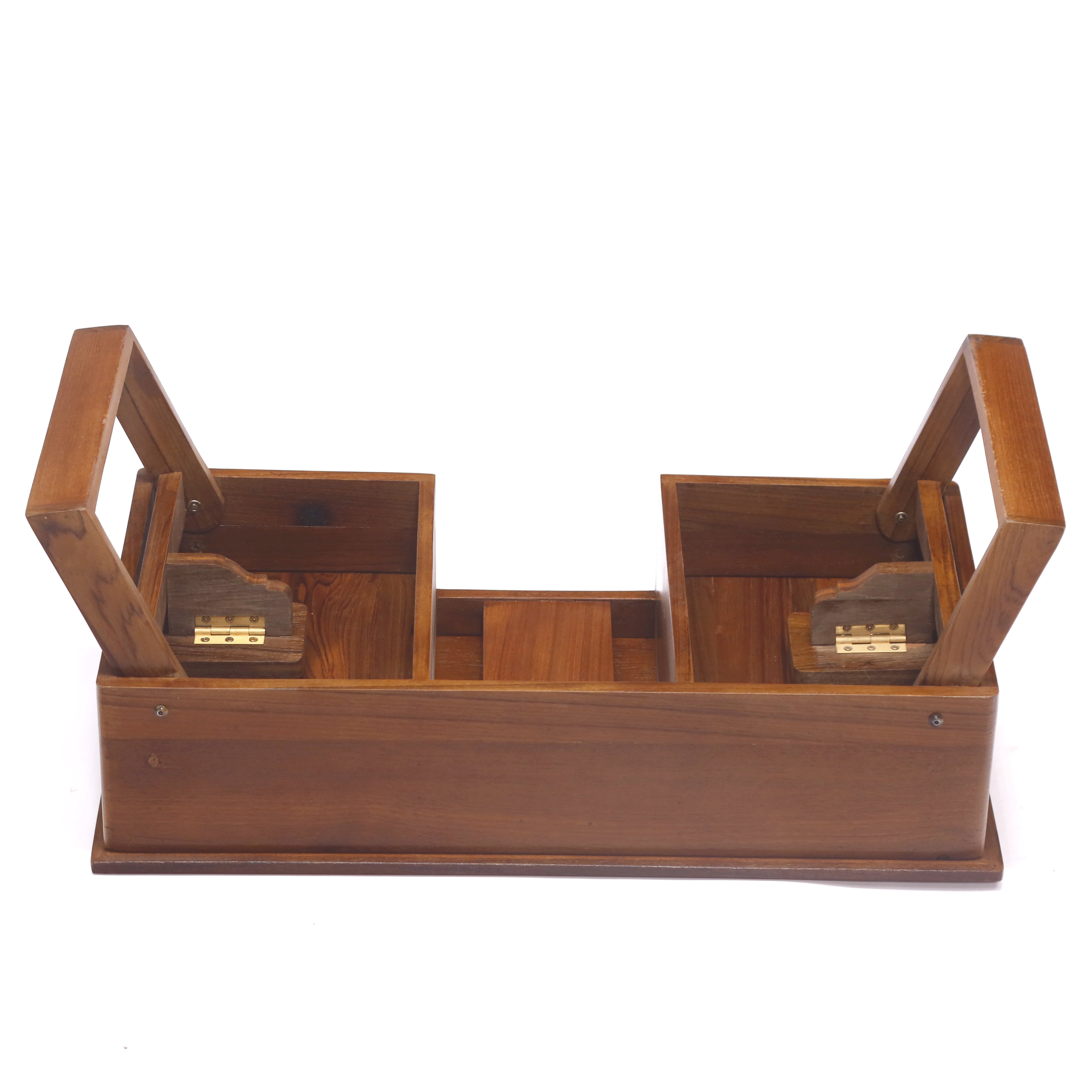 Adjustable Teak Laptop Table Lapdesk