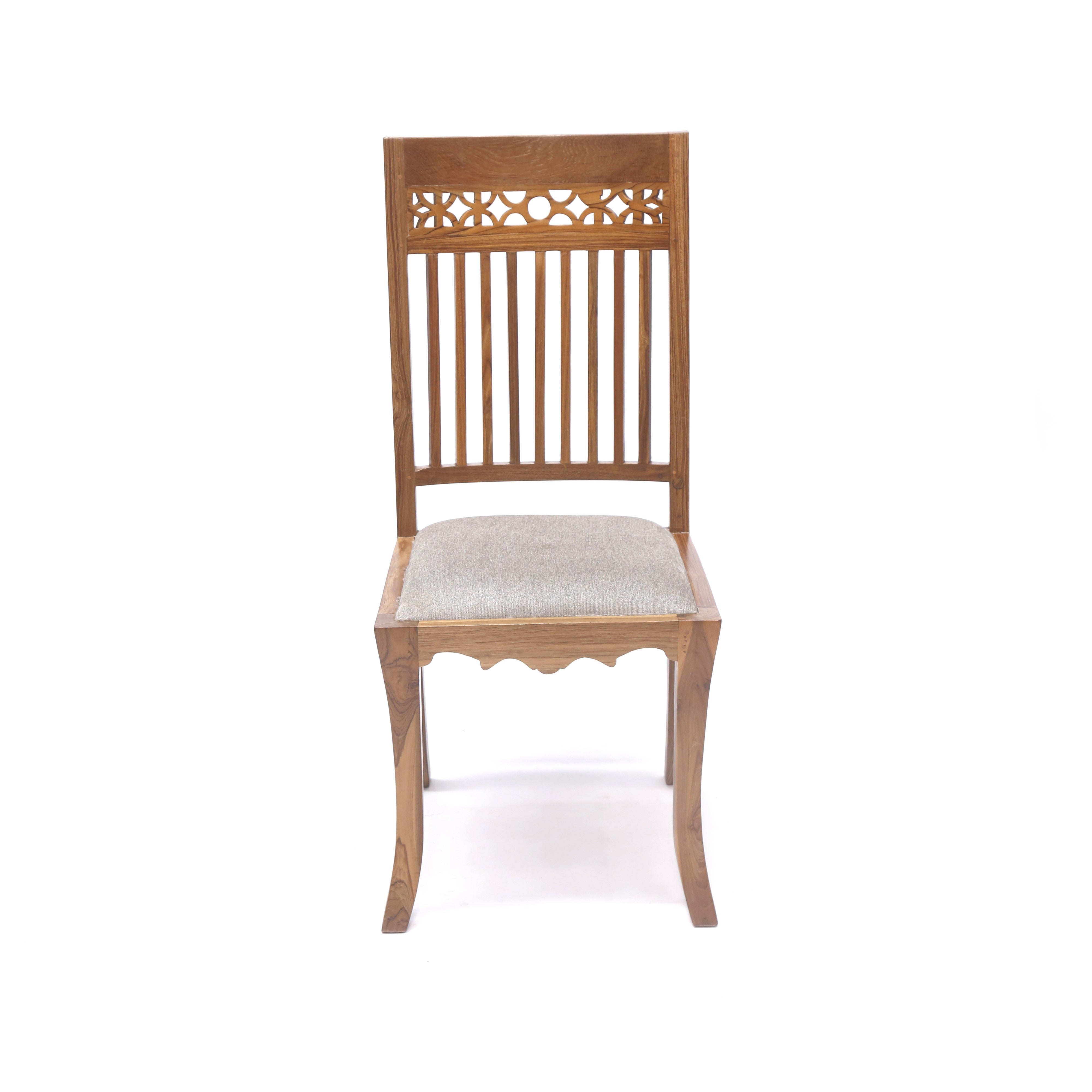 (Set of 2) Teak Wood Traditional Dinning office all purpose Chair Dining Chair