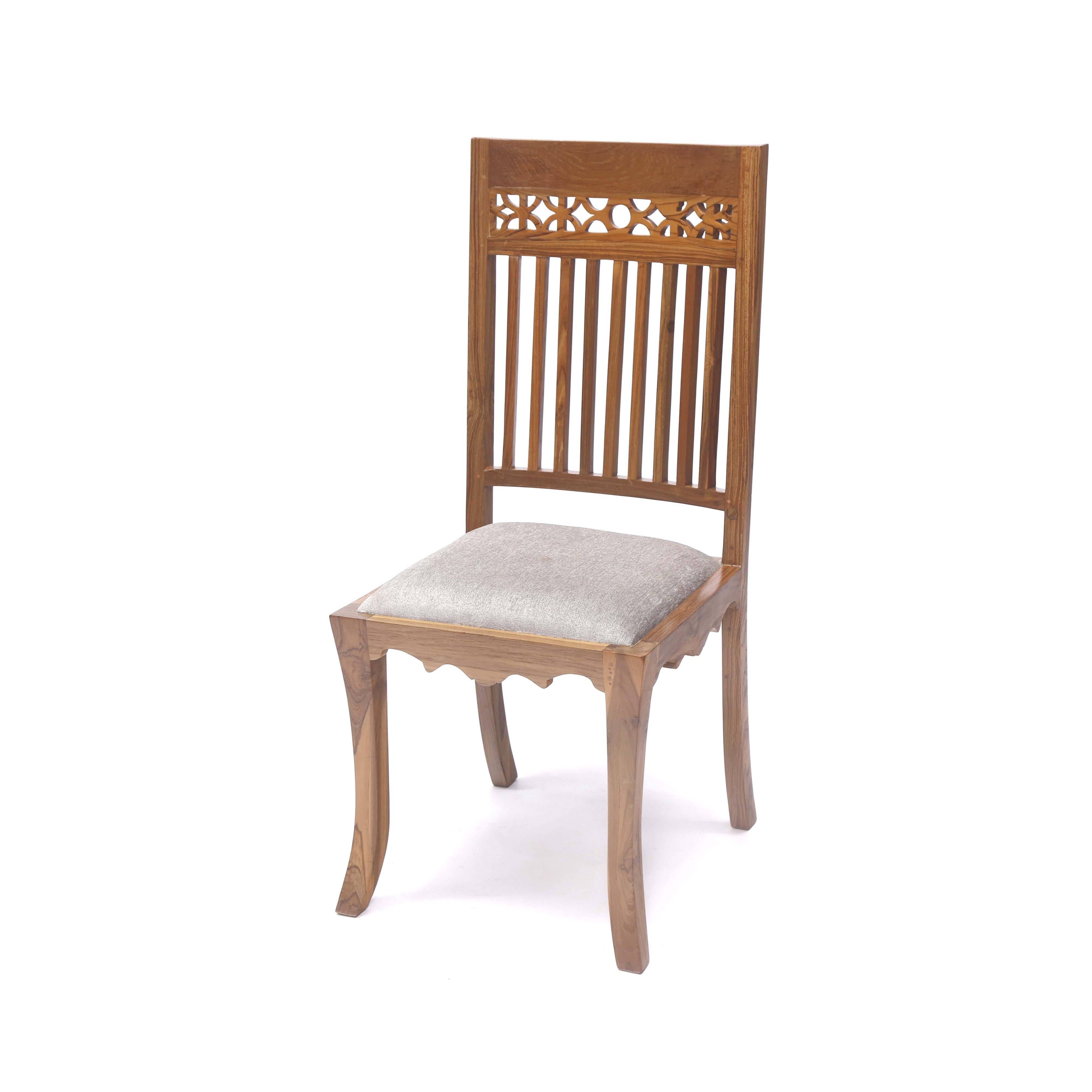 (Set of 2) Teak Wood Traditional Dinning office all purpose Chair Dining Chair