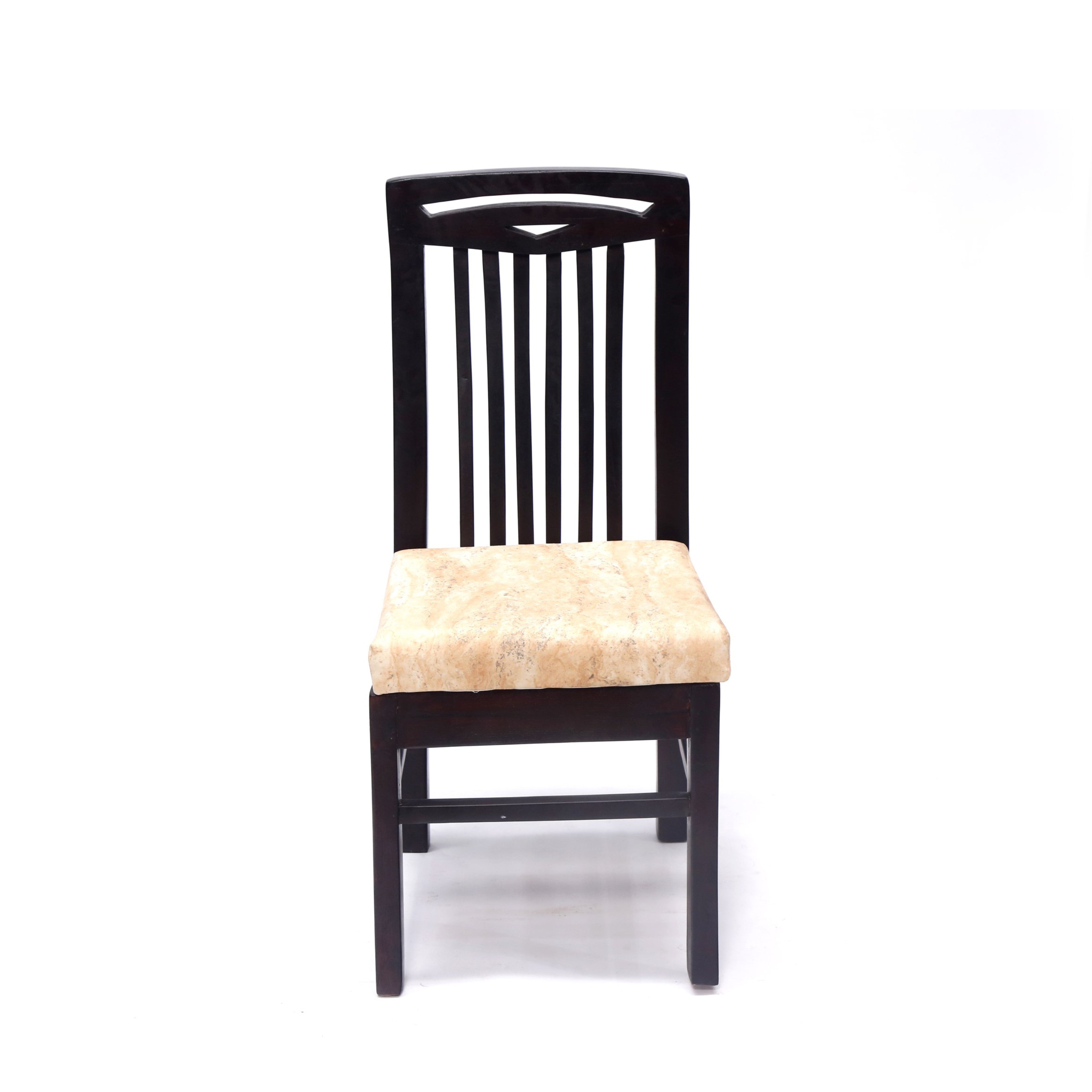 Curved Striped Black Touch Chair Dining Chair