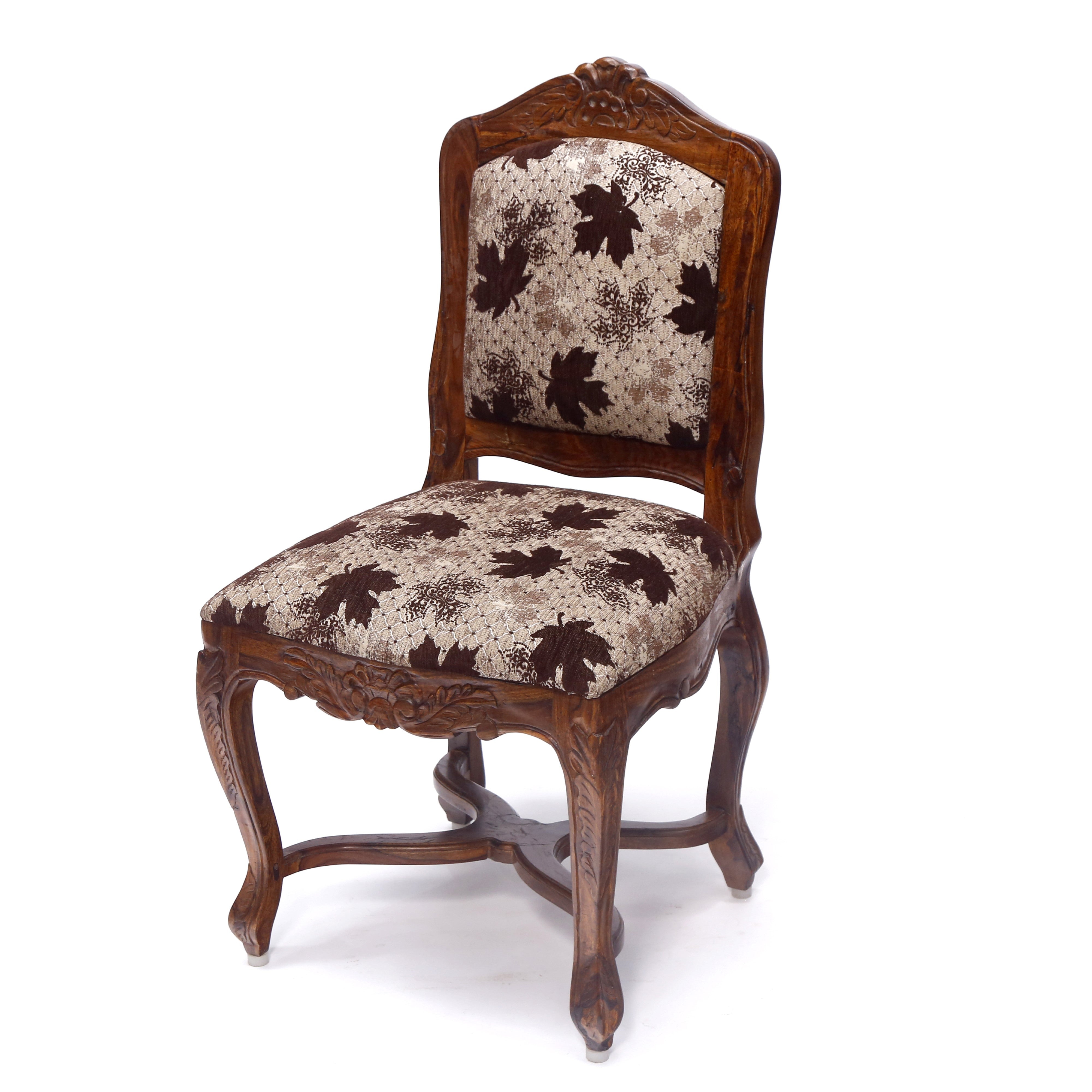 (Set of 2) Natural Tone Royal Chair Dining Chair