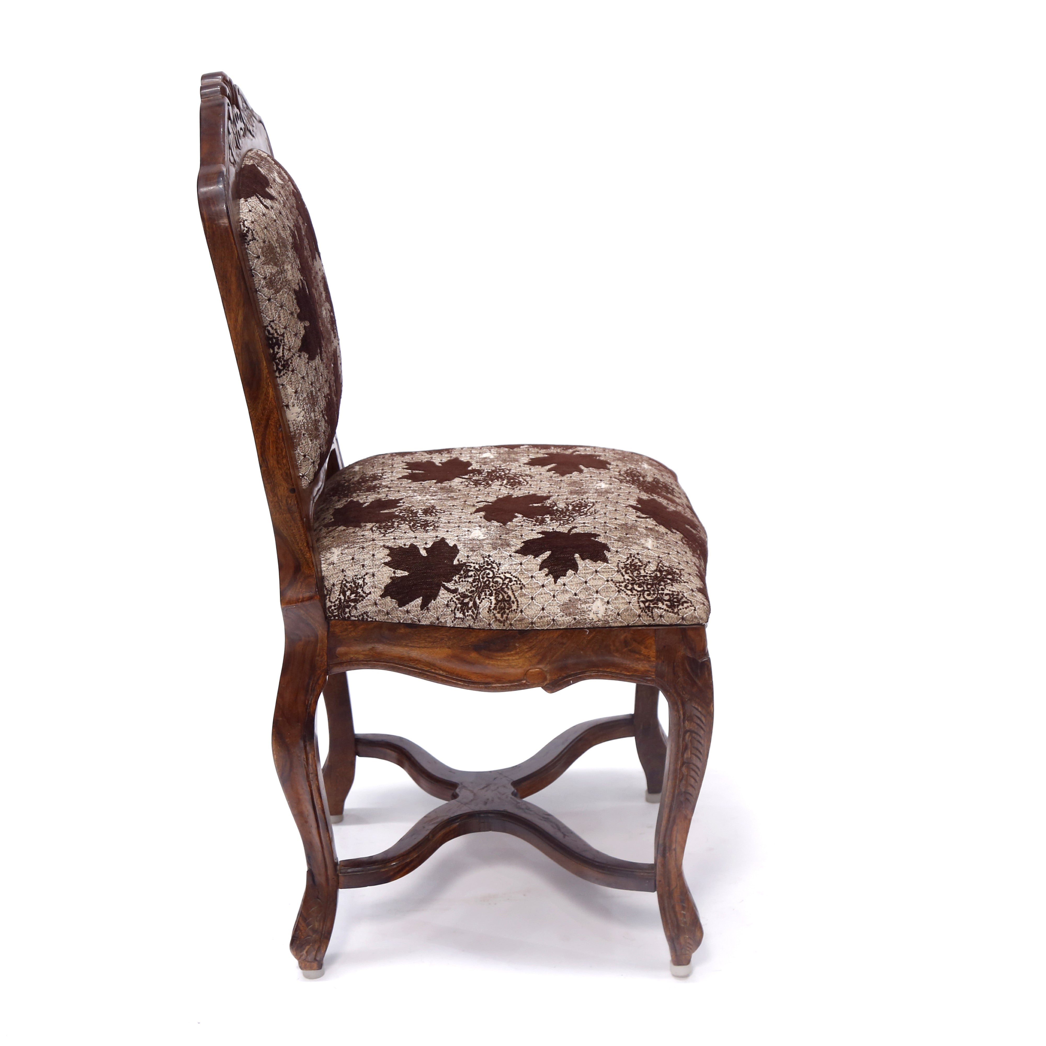(Set of 2) Natural Tone Royal Chair Dining Chair