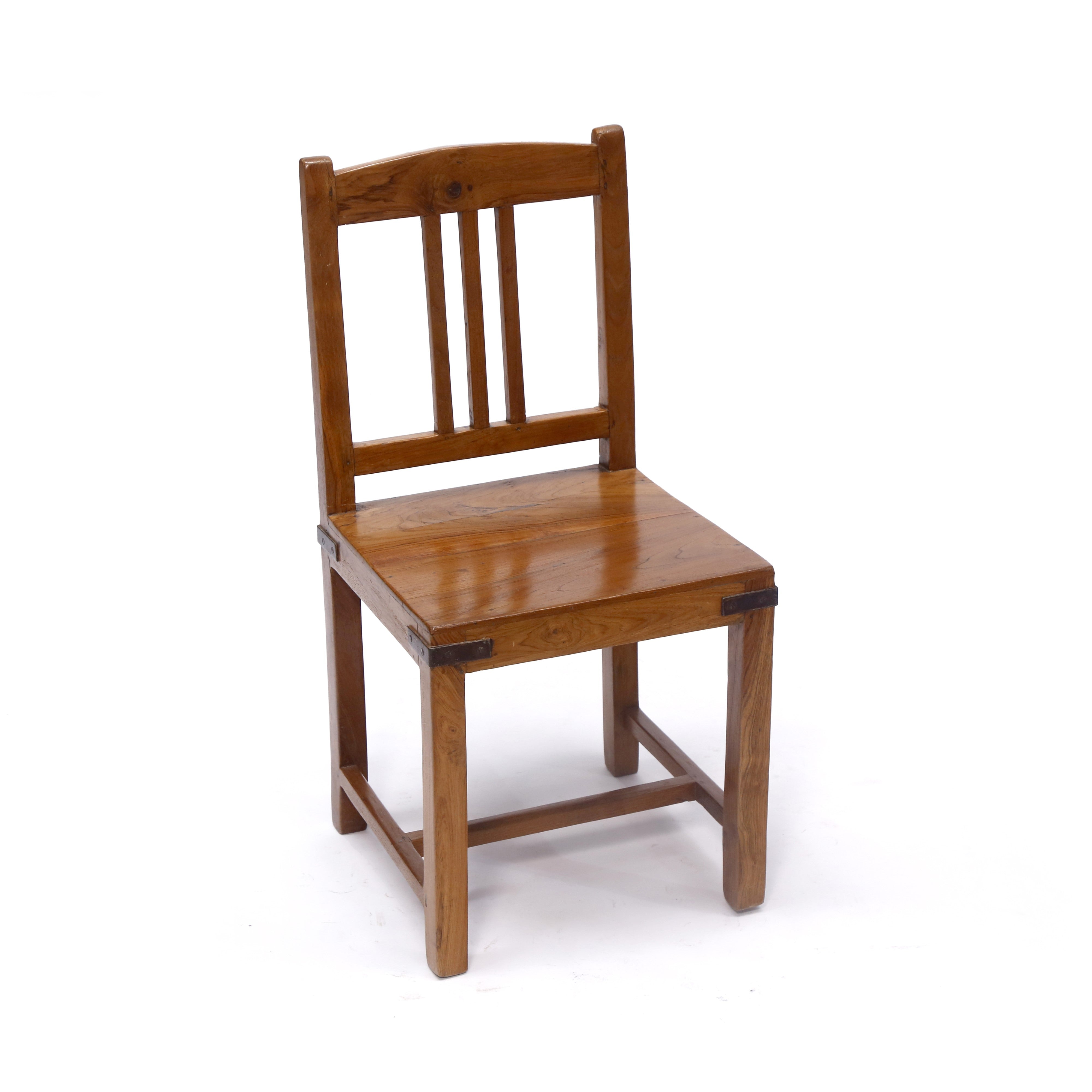 (Set of 2) Low Height Teak Chair Dining Chair