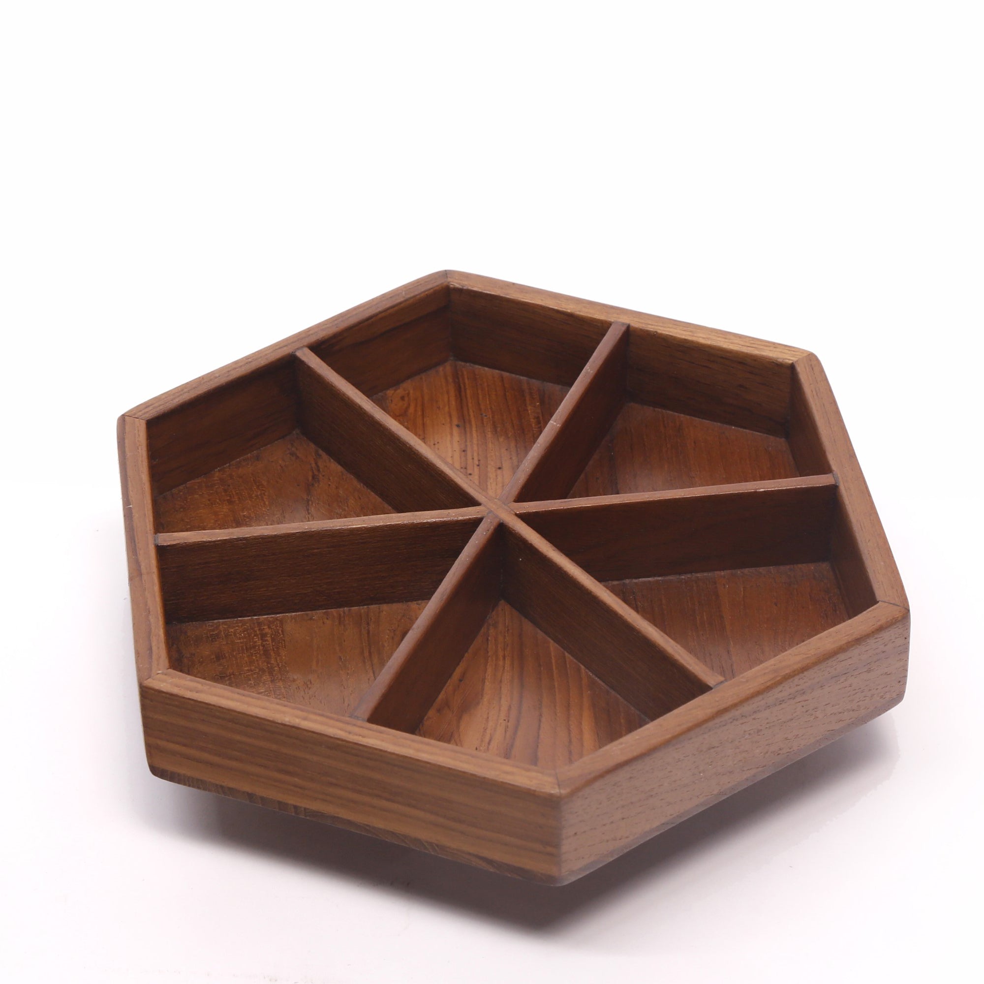 Diagonal shaped wooden platter Platter