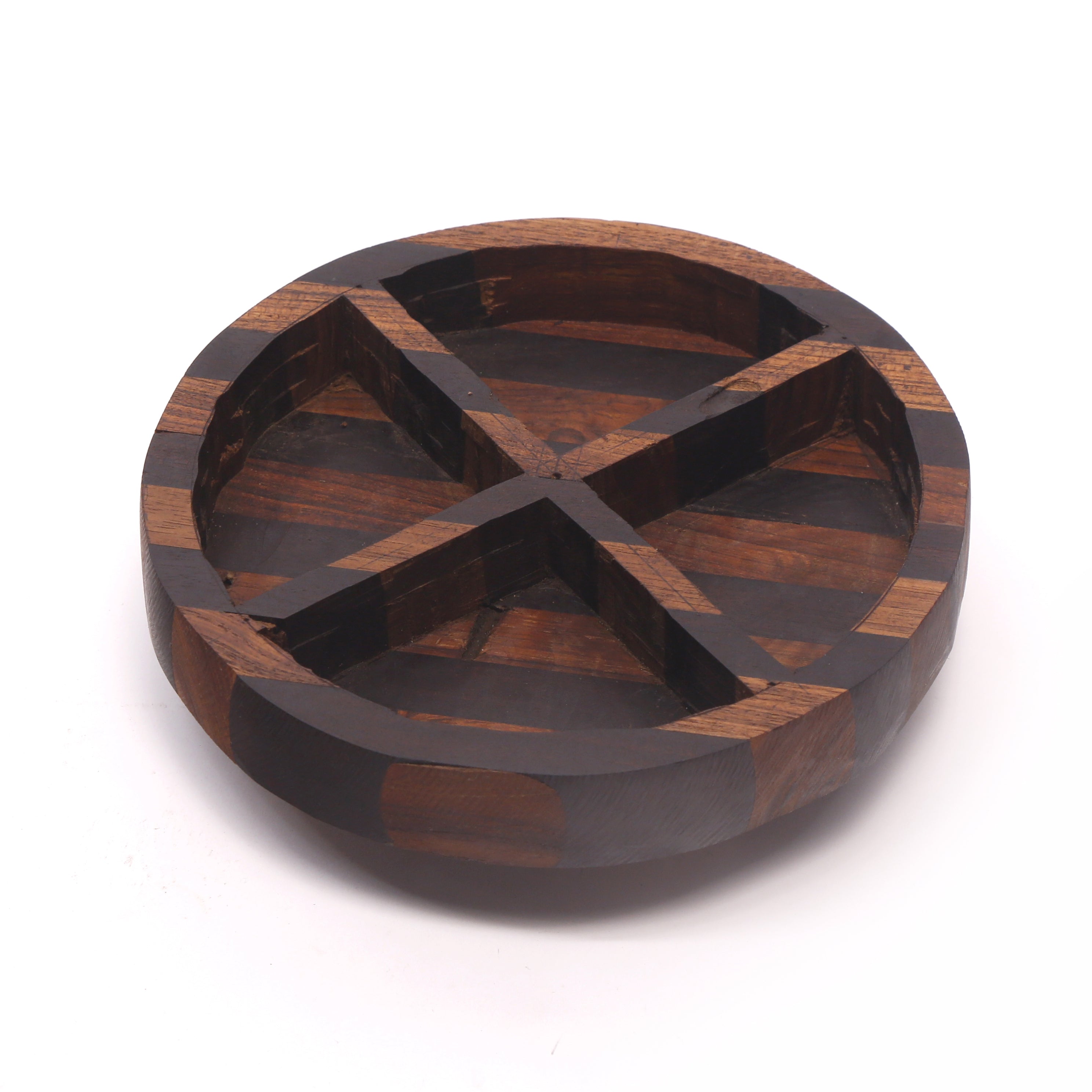 Two Tone Cross Platter Platter