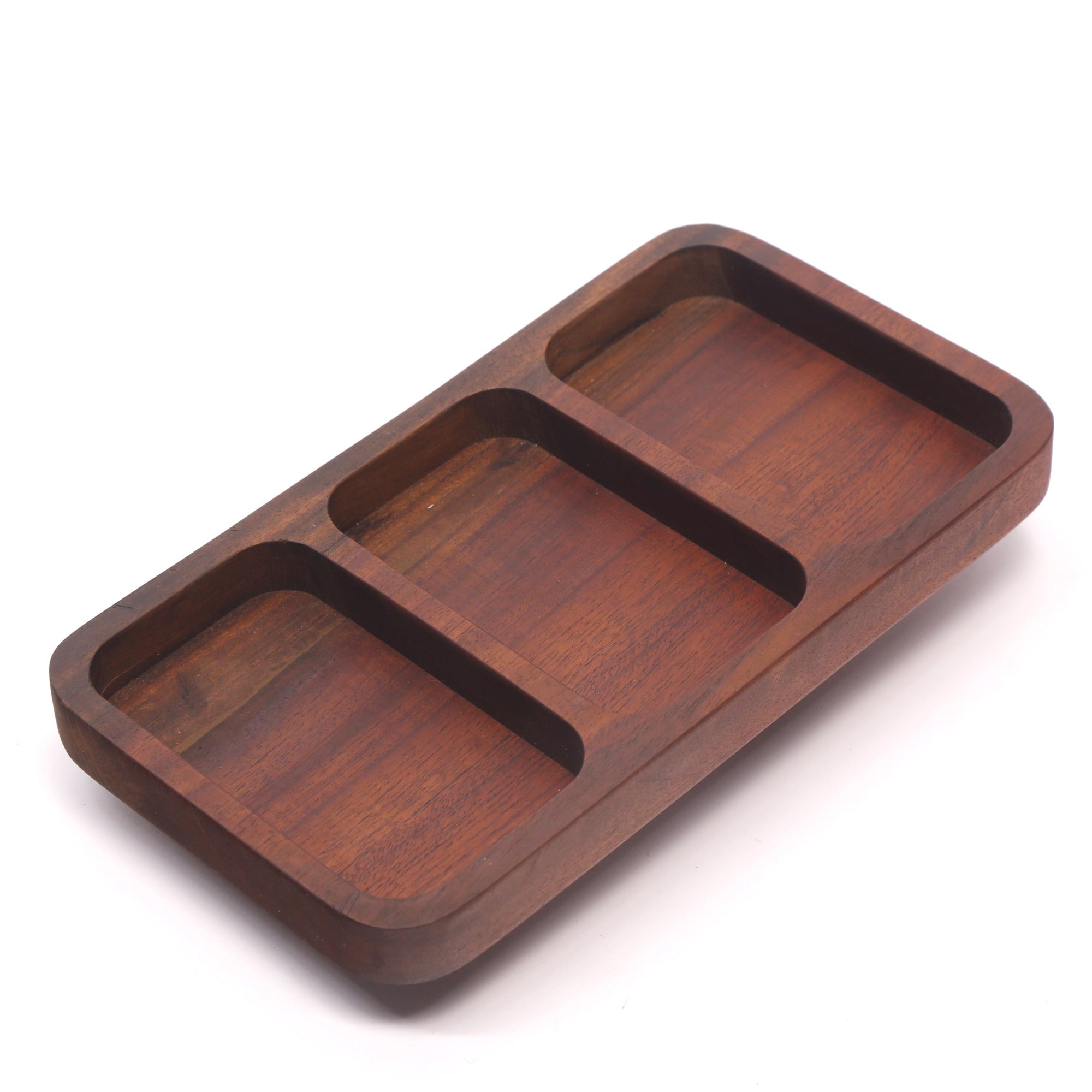 3-slot Wooden Platter Platter
