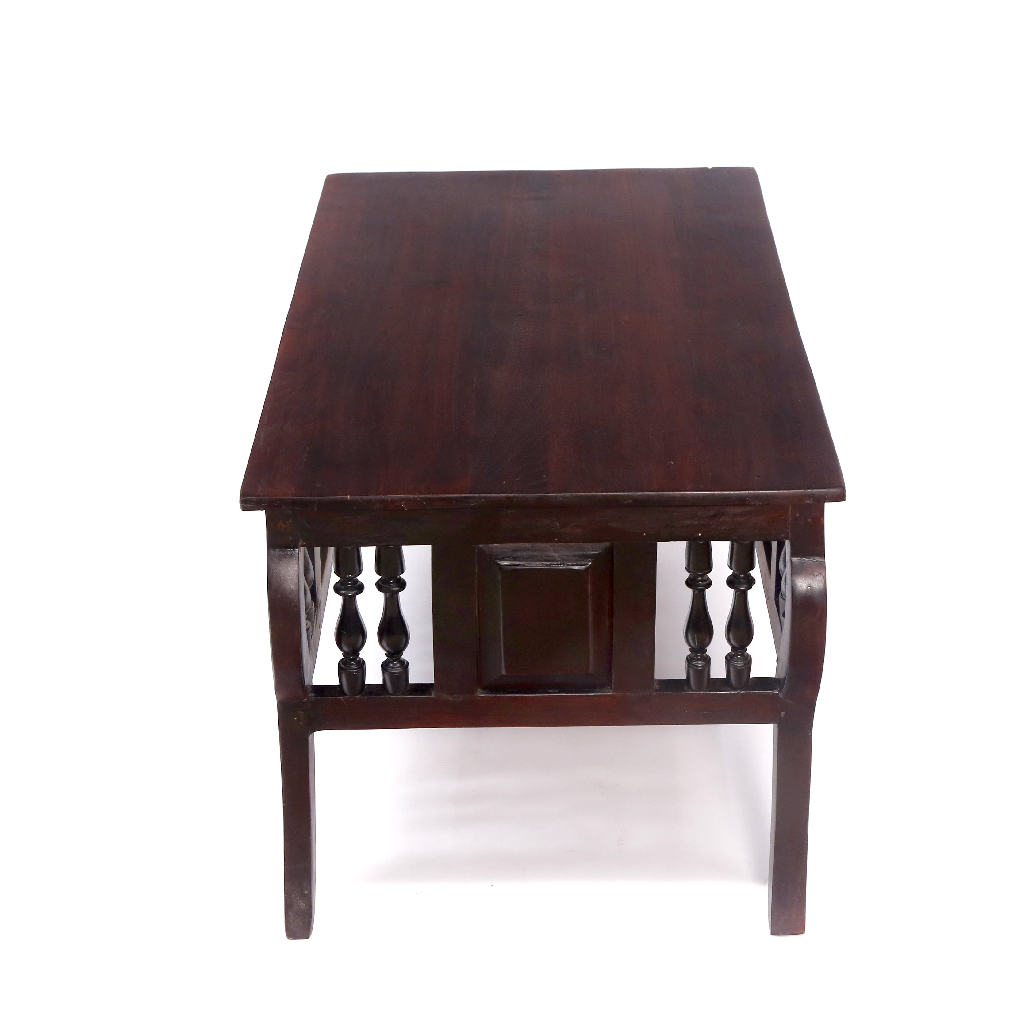 Heritage Black Touch Carved Wooden Coffee Table Coffee Table