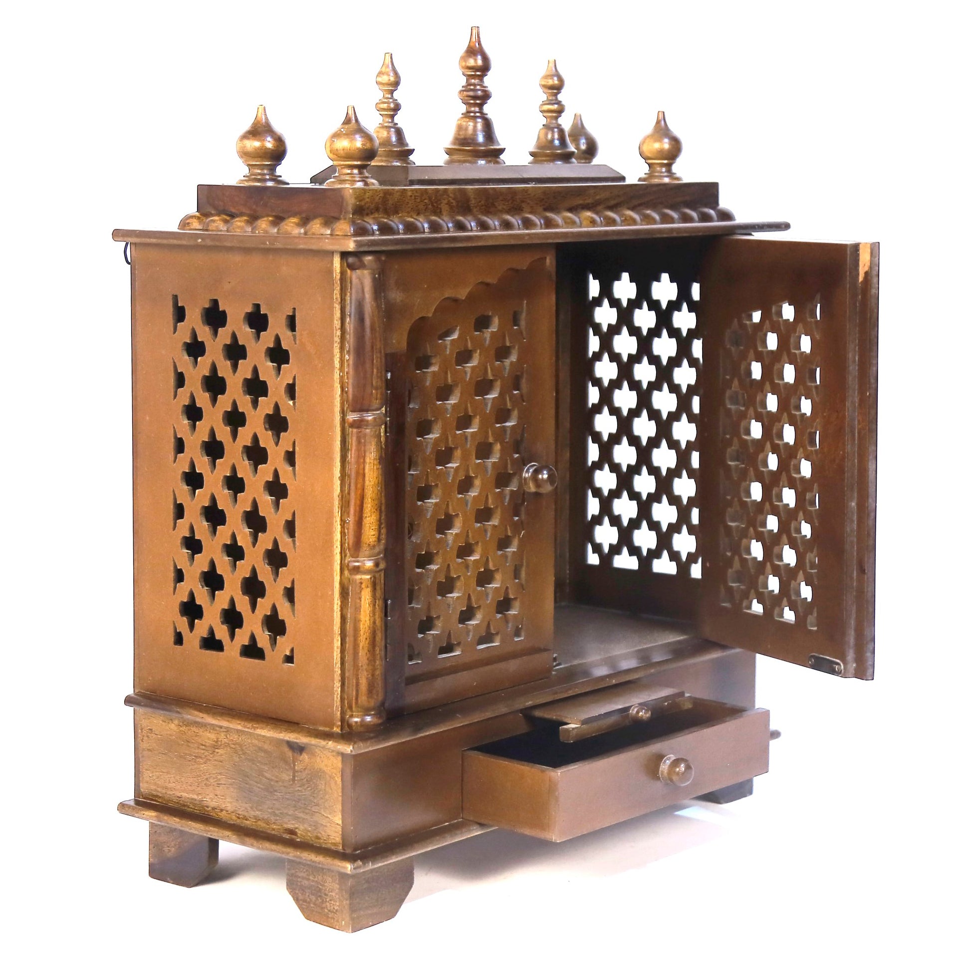 Minaret Style Wooden Temple Temple