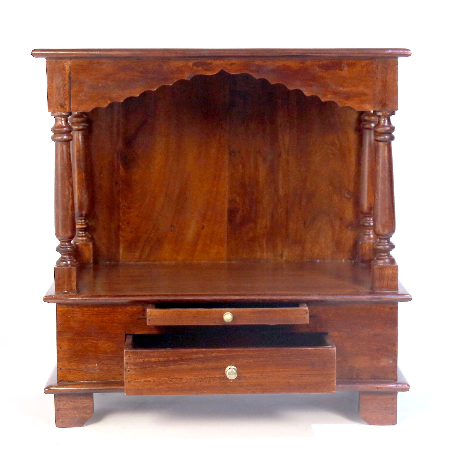 Solid Carved Wooden Temple Temple