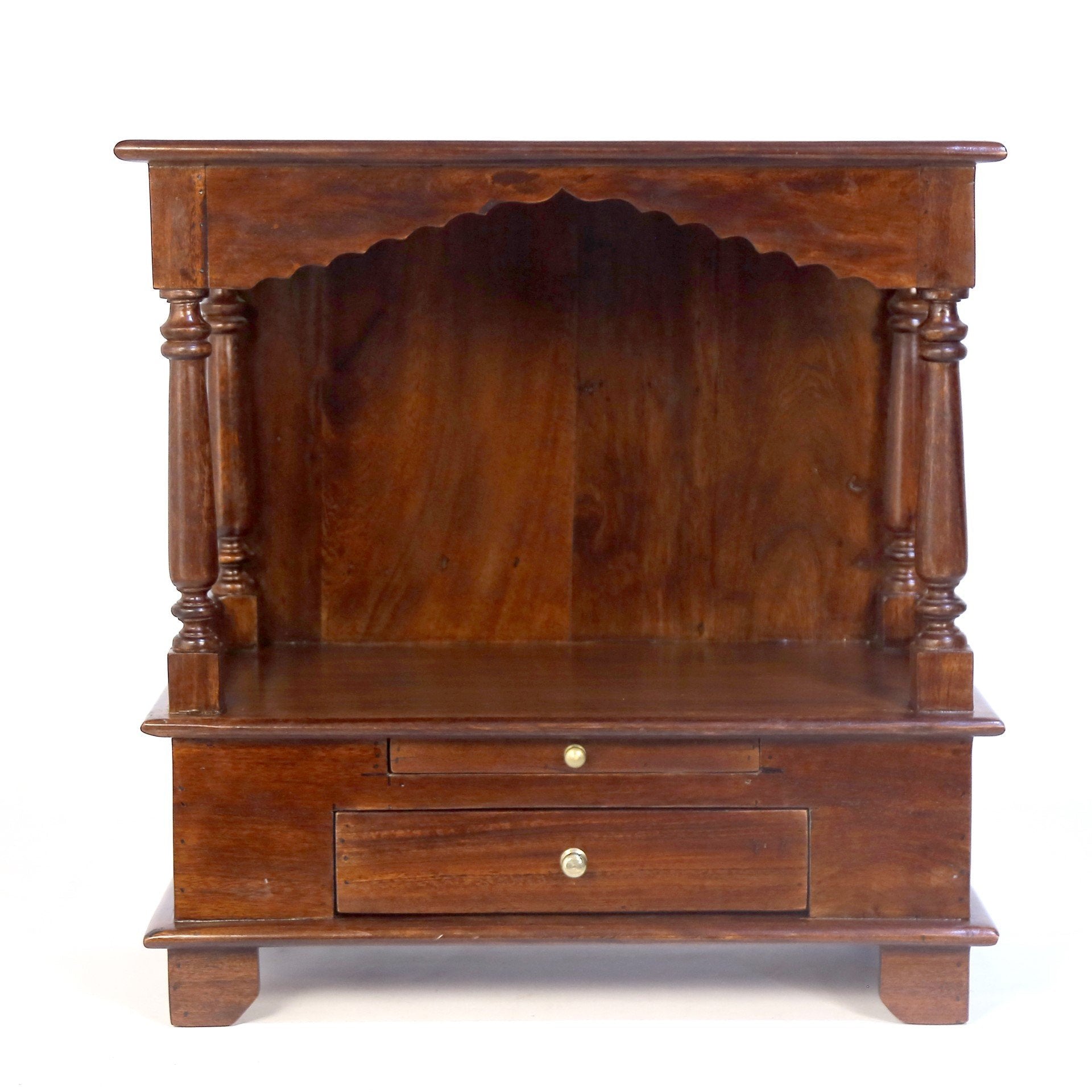 Solid Carved Wooden Temple Temple