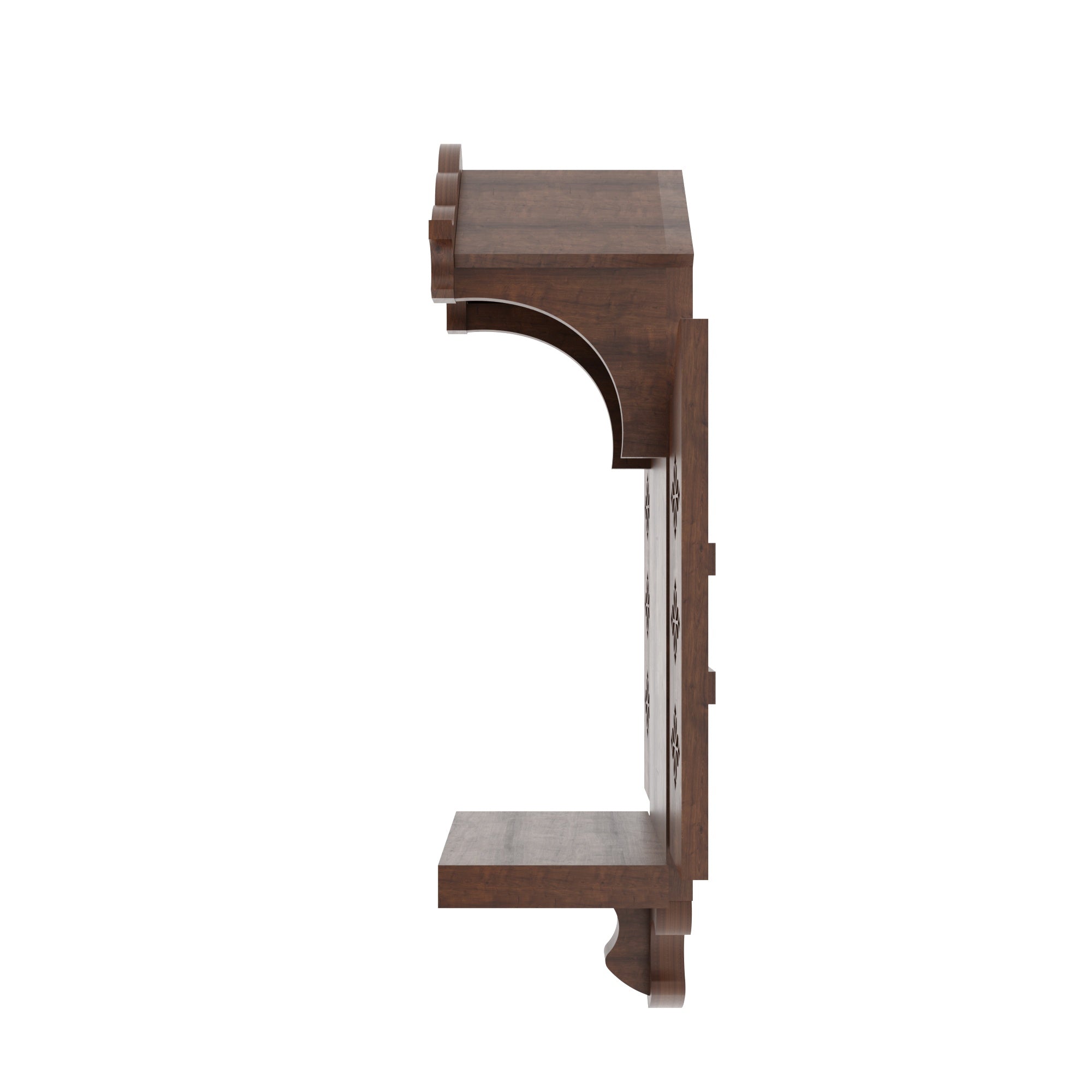Wall Altar with Decorative Cutwork Panels Altar
