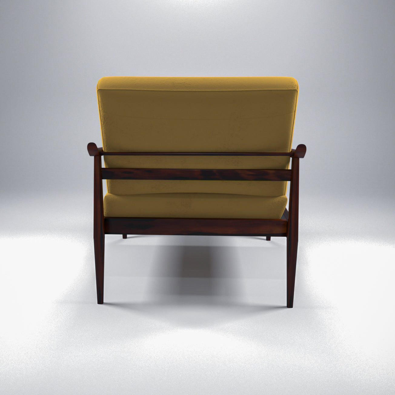 Richard Comfy Handmade Wooden Upholstered Chair Arm Chair