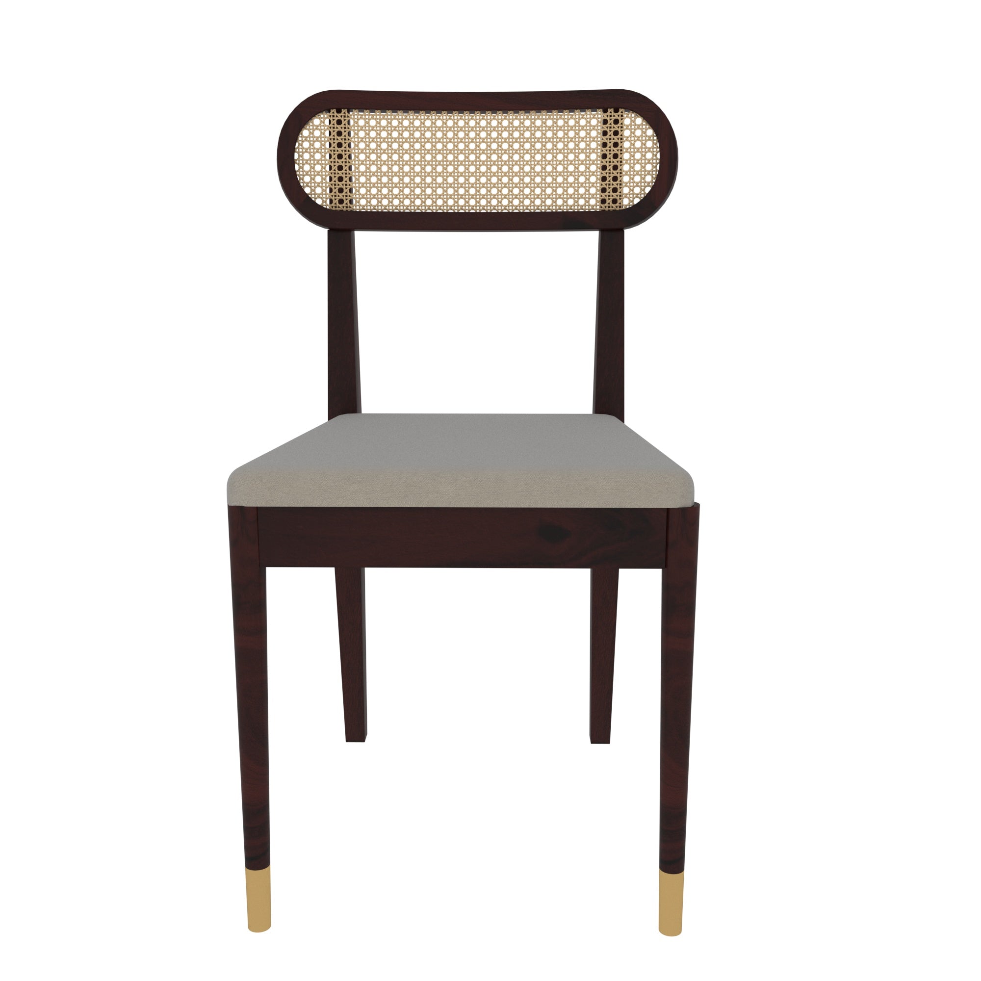 Classic Scandinavian Cane Back Dining Chair Dining Chair