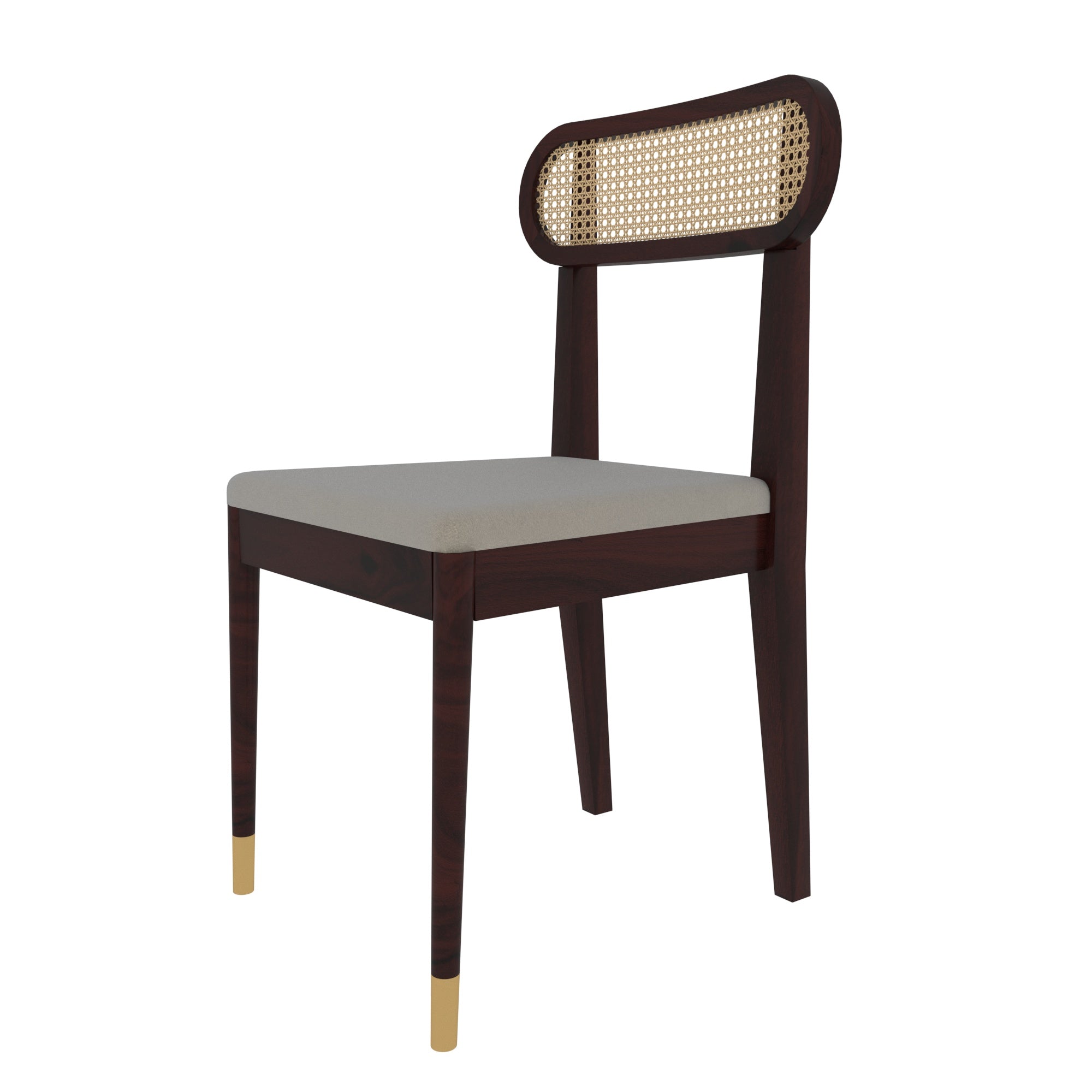 Classic Scandinavian Cane Back Dining Chair Dining Chair