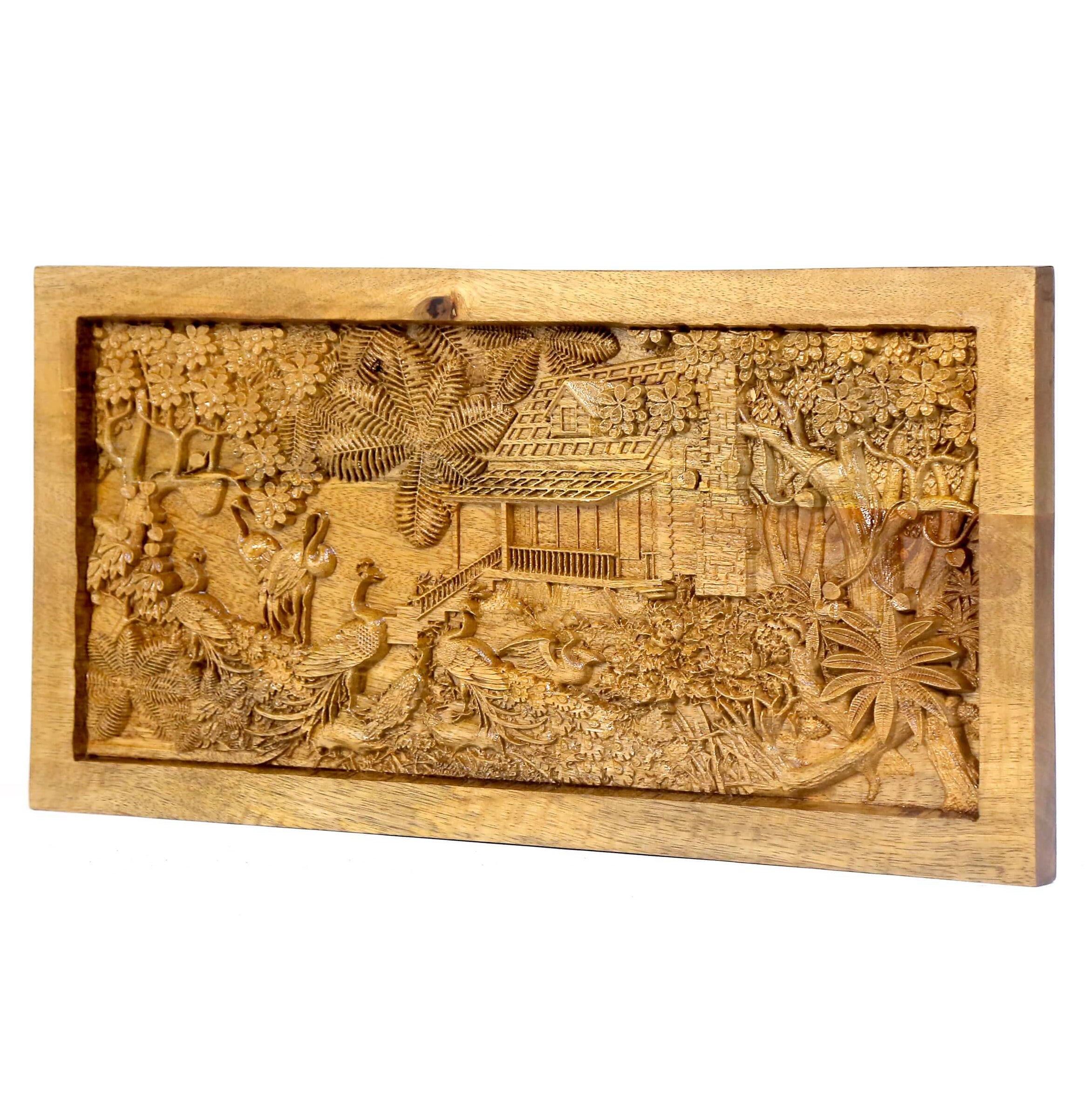 Into the Wild Wooden Wall Art Wall Decor