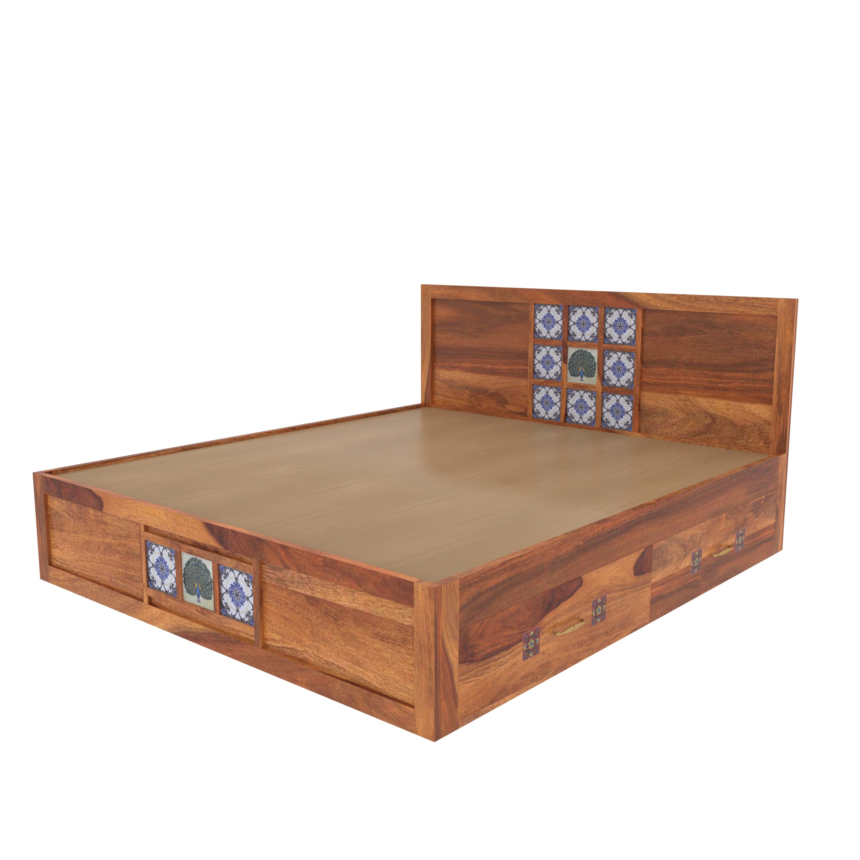 Regal Comfort tile King Drawer storage Bed Bed