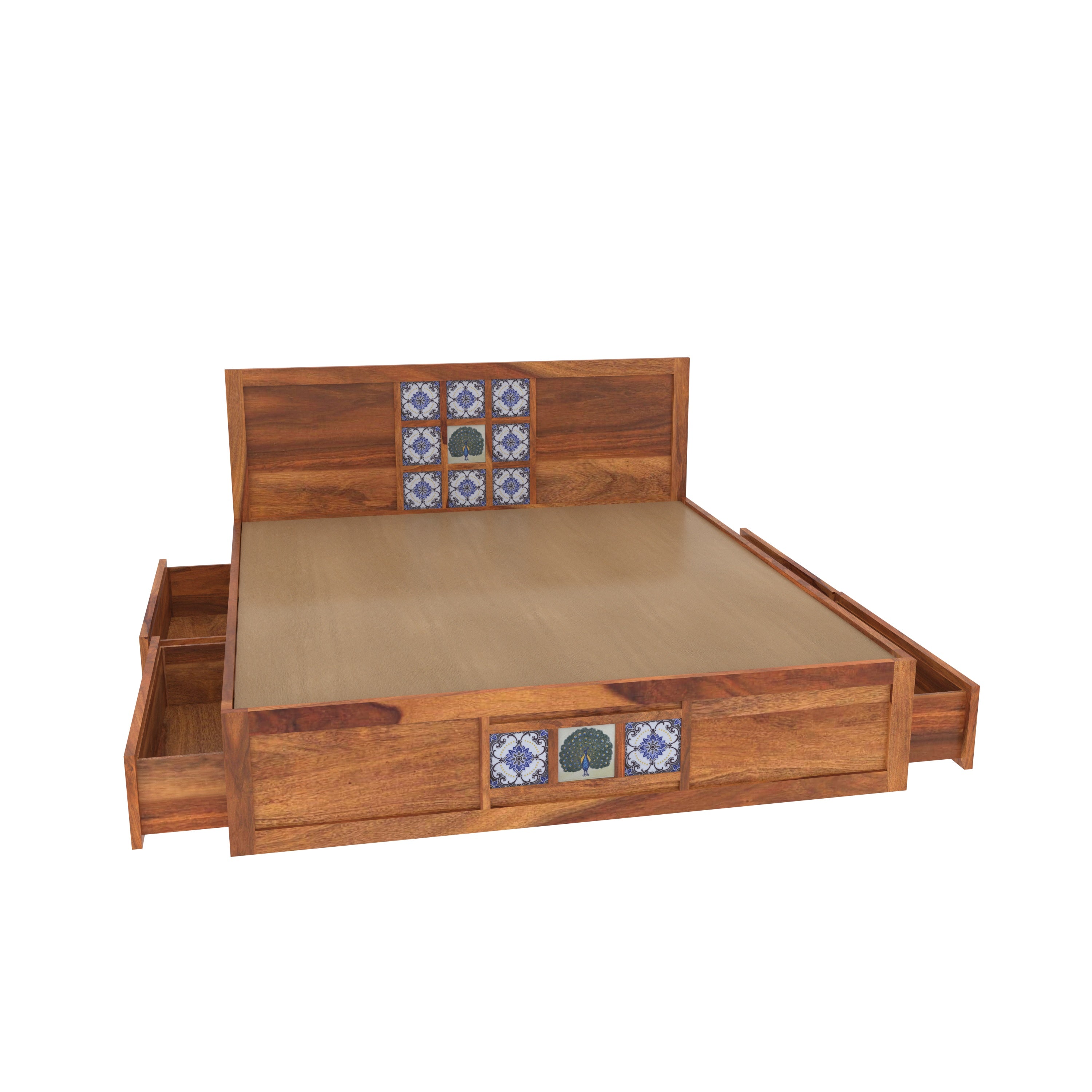 Regal Comfort tile King Drawer storage Bed Bed
