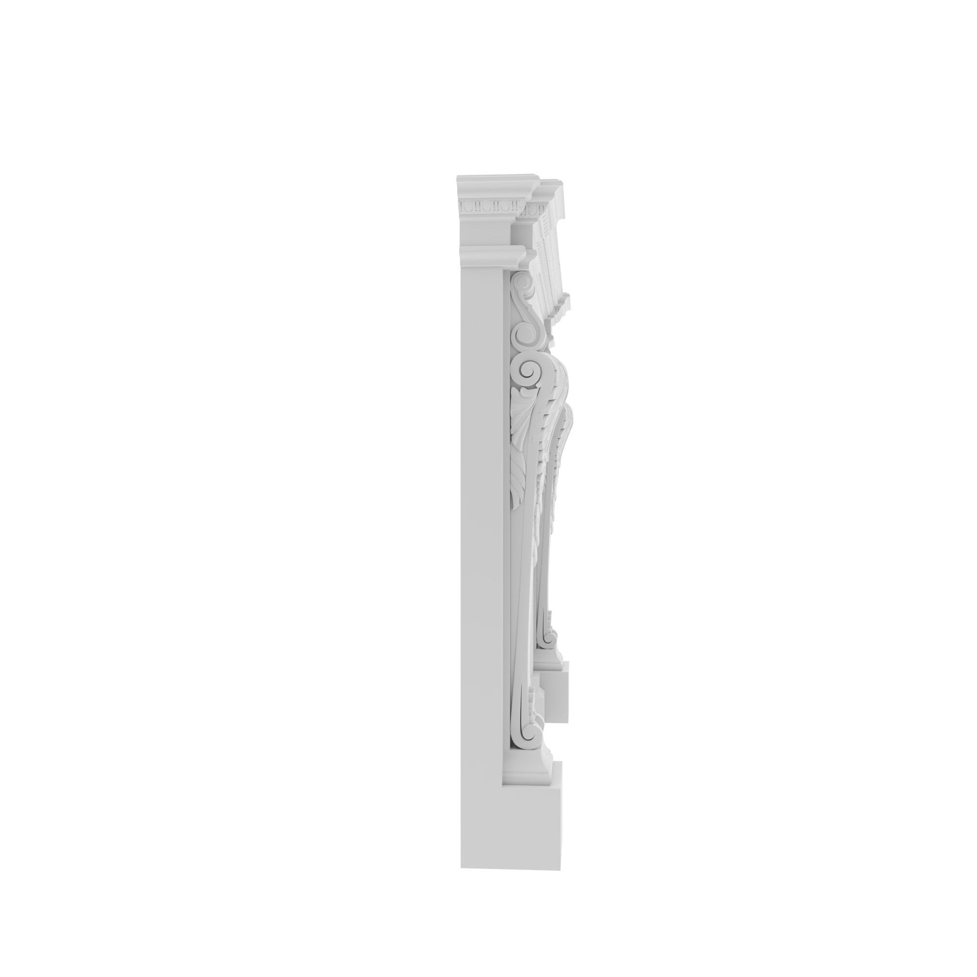 Luxury Carved Fireplace Mantel Fire Mantel
