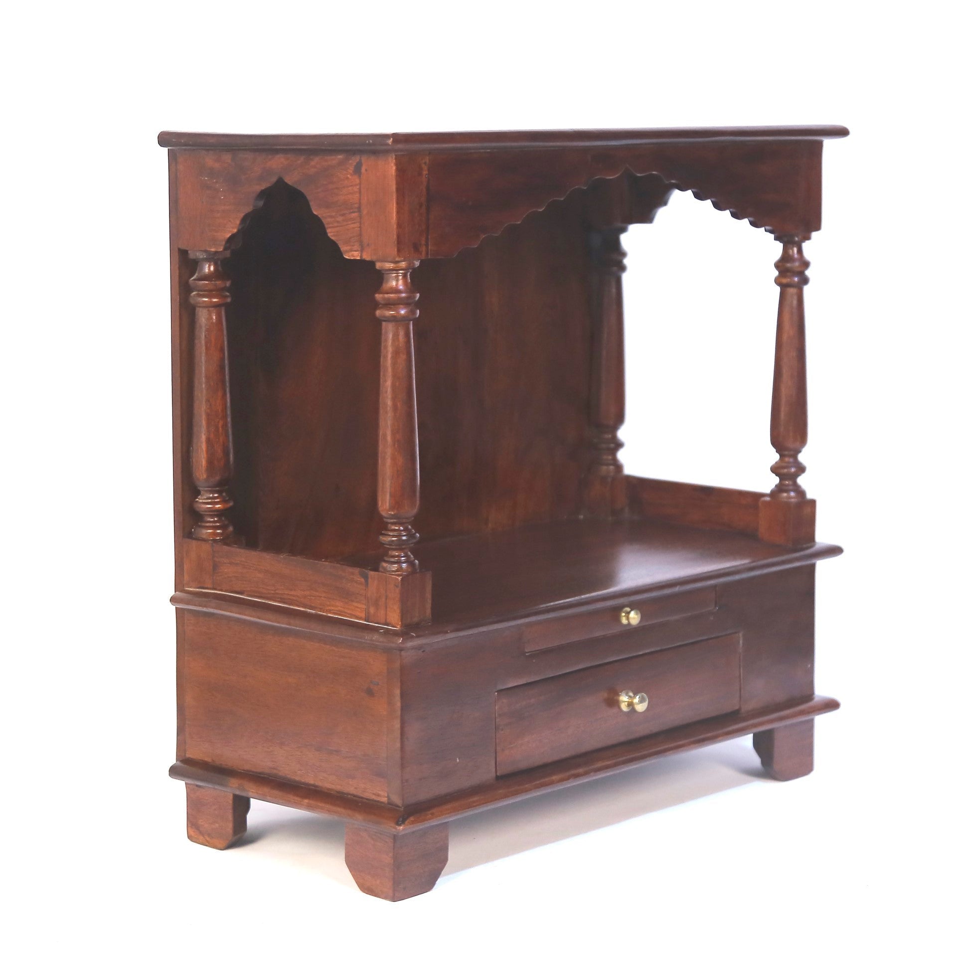 Solid Carved Wooden Temple Temple