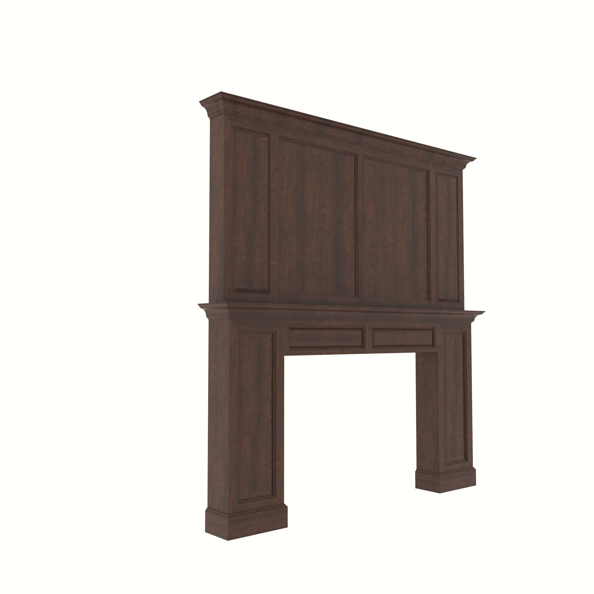 Luxury Paneled Fireplace TV Wall Unit Tv stand