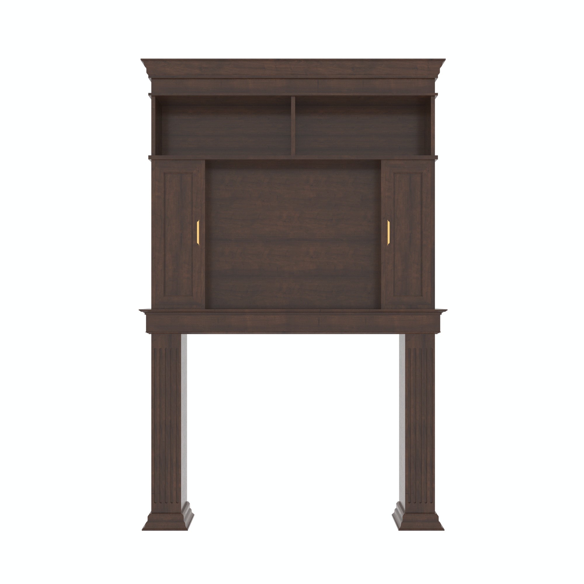 Classic Fireplace TV Unit with Display Shelving Tv stand