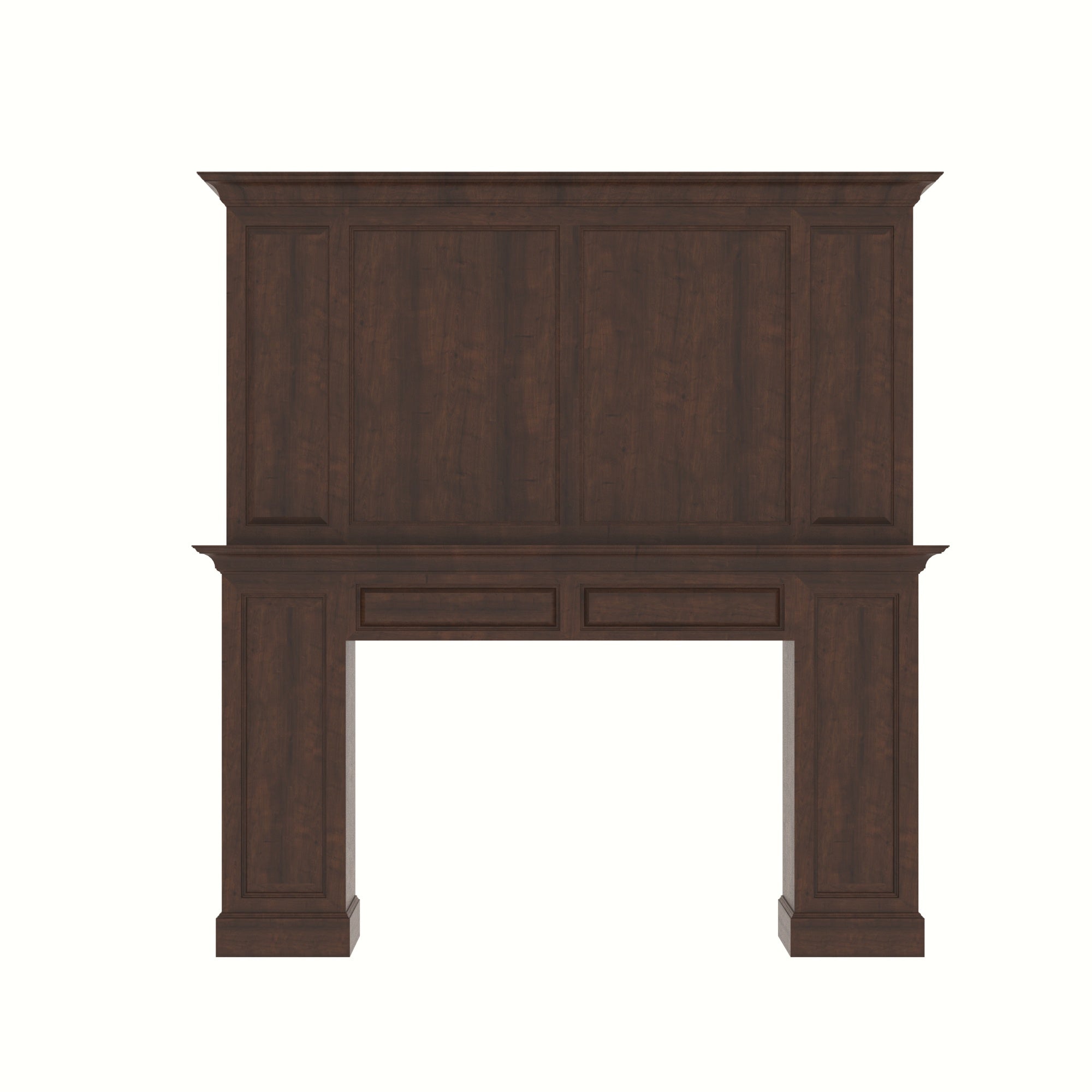 Luxury Paneled Fireplace TV Wall Unit Tv stand