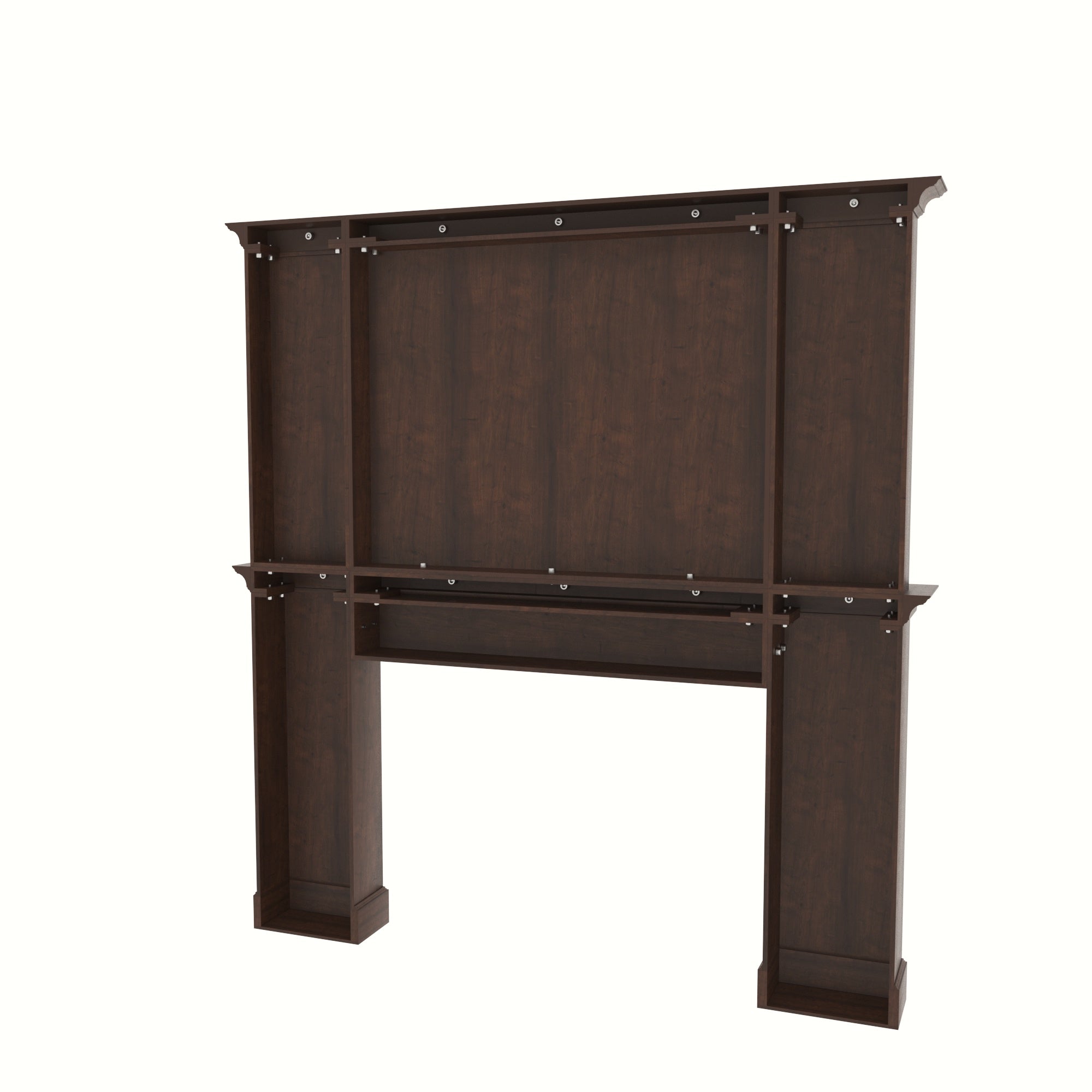 Luxury Paneled Fireplace TV Wall Unit Tv stand