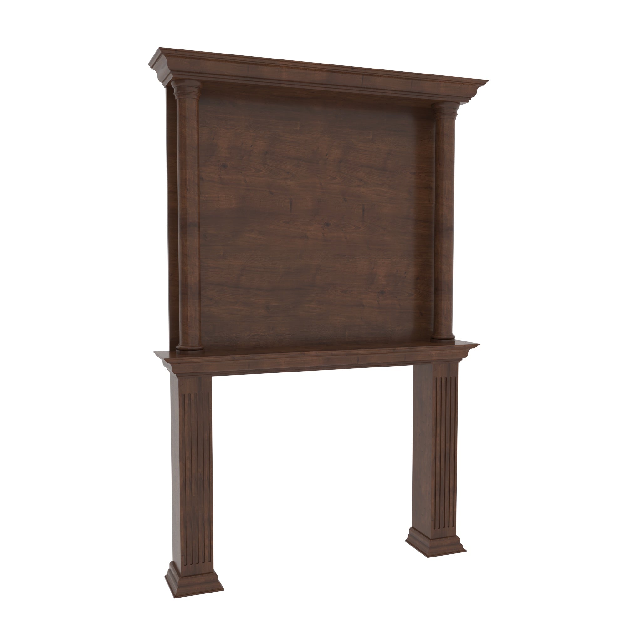 Grand Heritage Fireplace Entertainment Wall Unit Tv stand
