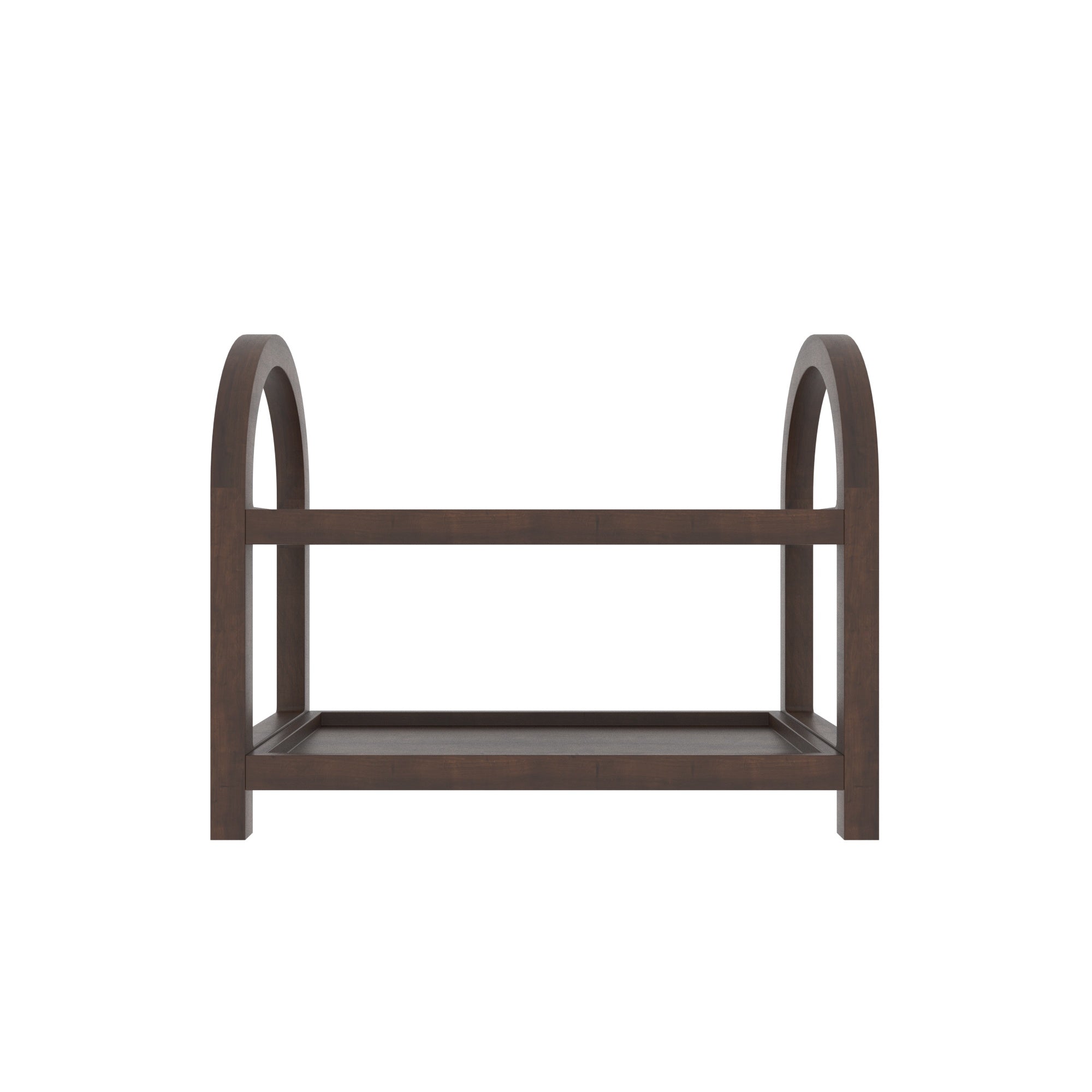 Solid wooden 2 shelf Rack Wall Rack