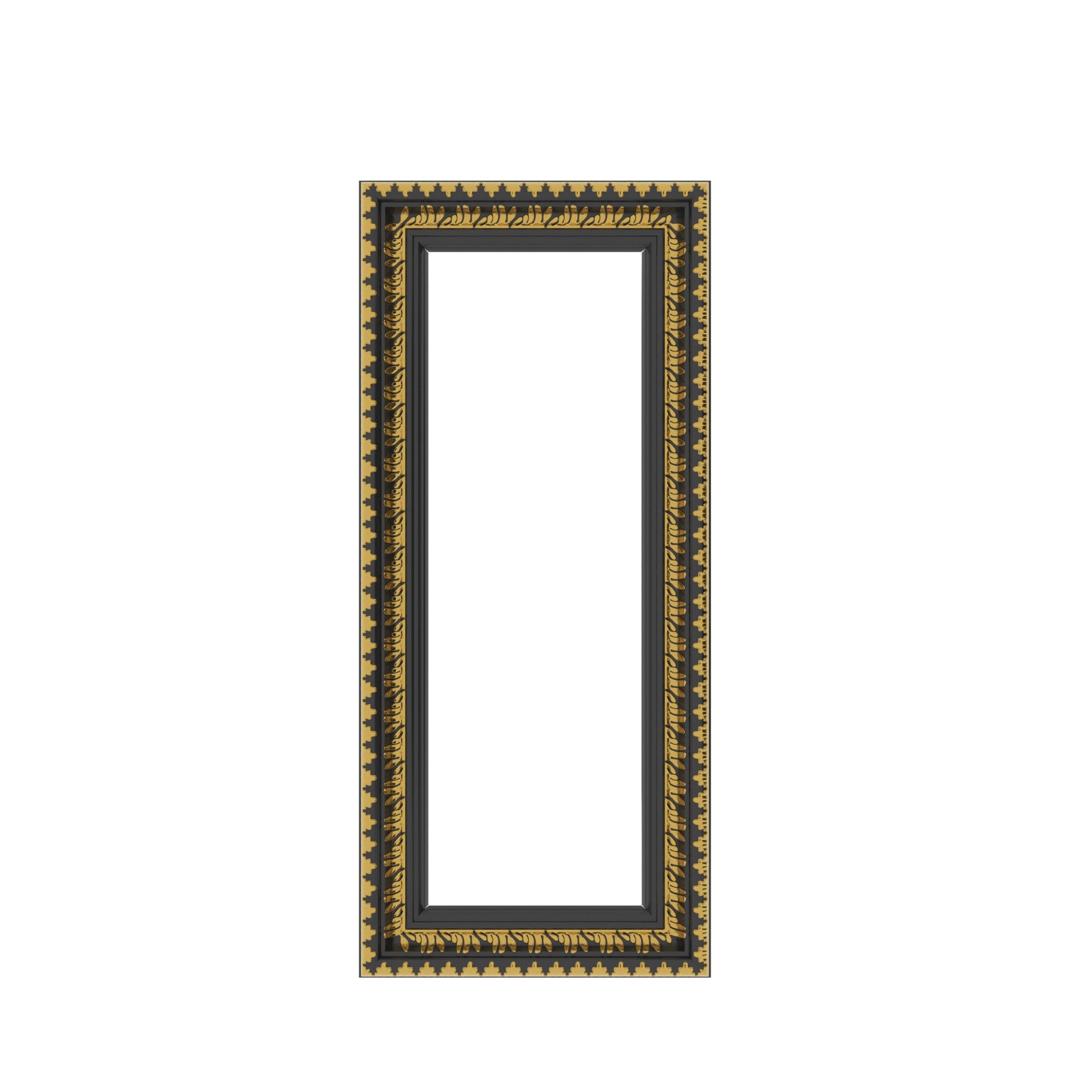 Contemporary Round Wall Mirror with Sleek Frame Design Mirror