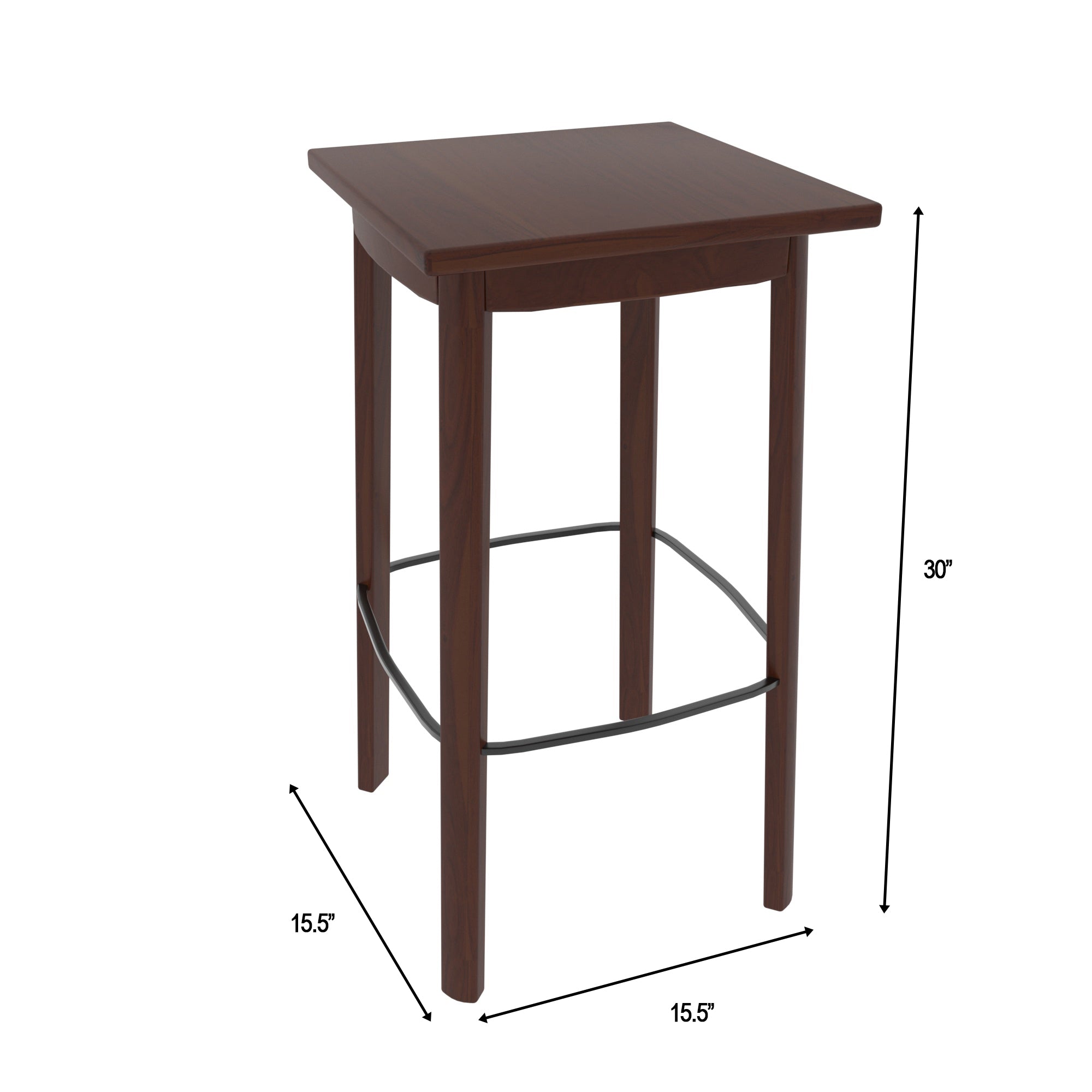 Mono Classic Retro Finished Wooden Handmade Kitchen Stool Stool