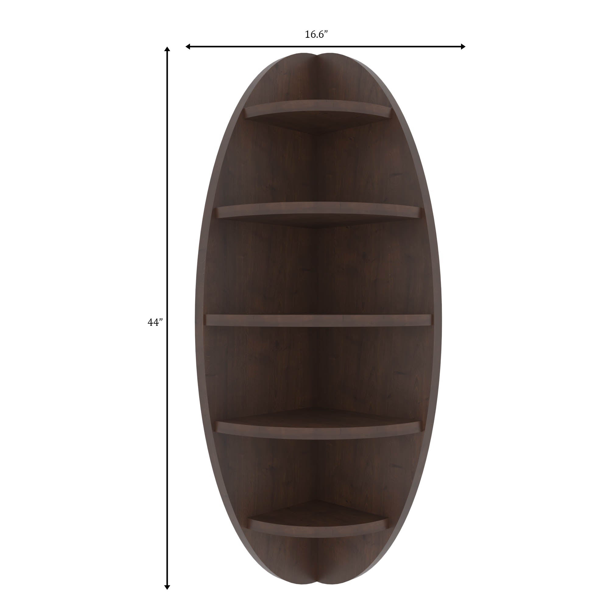 Oval Arch Wall Shelf Wall Rack