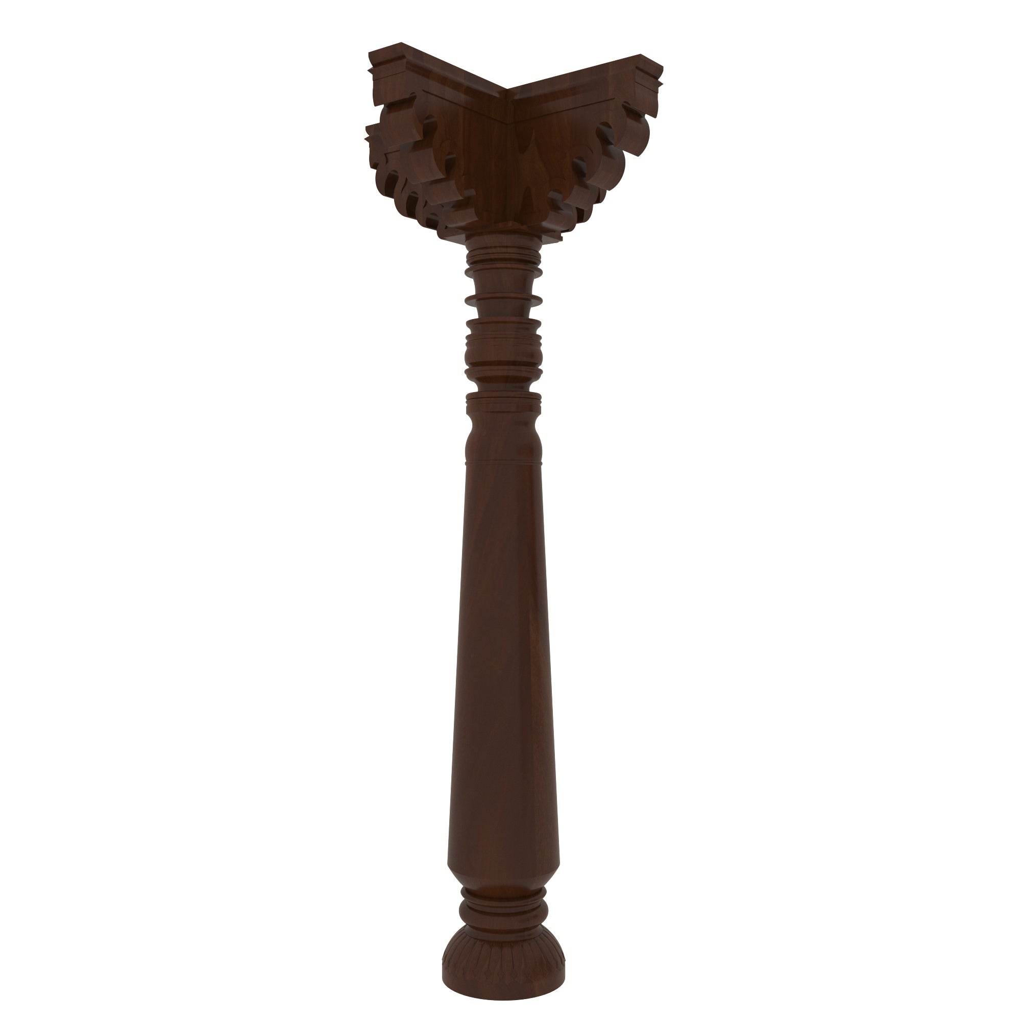 Handcrafted Heritage Pillar - Regal Indian Architecture Pillar