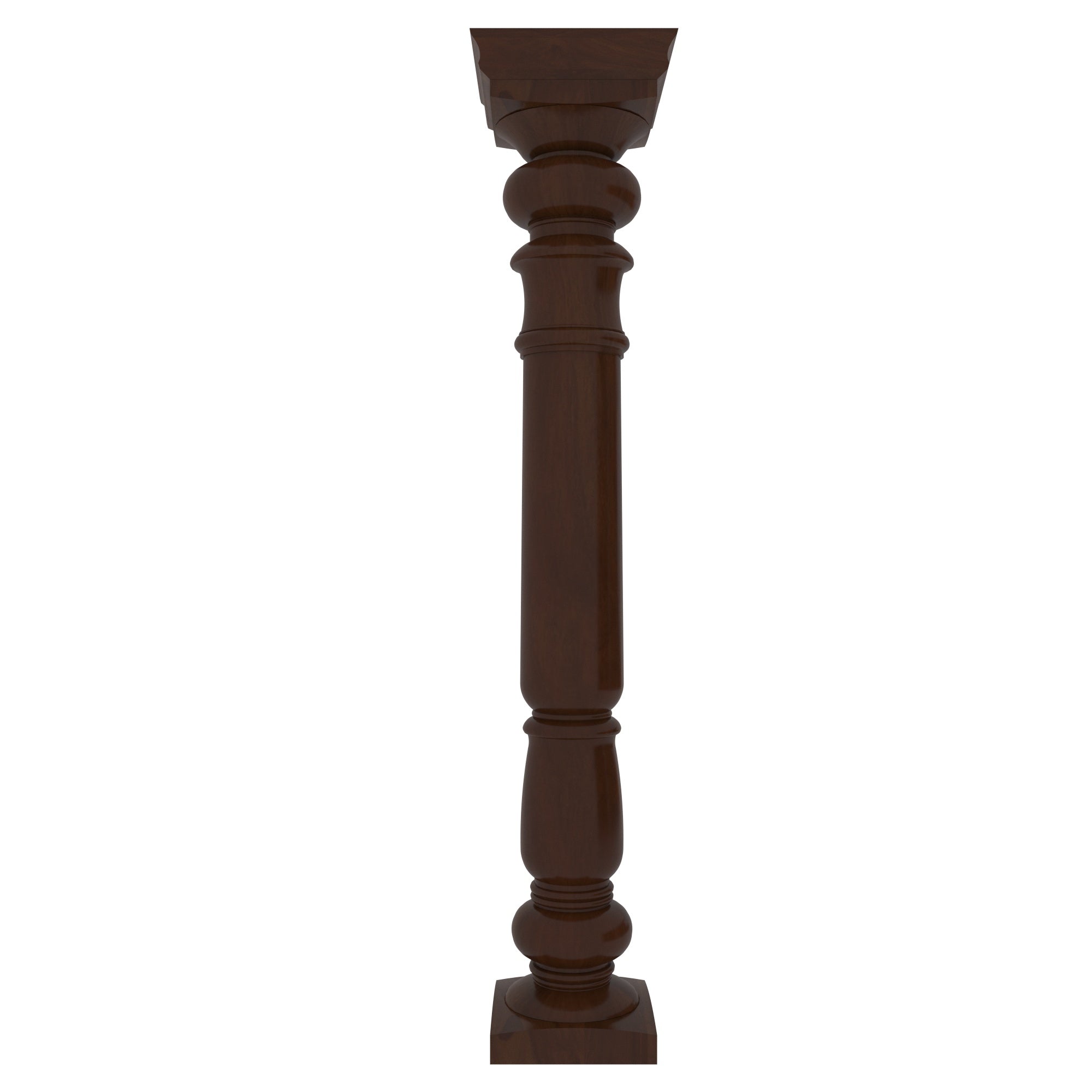 Handcrafted Heritage Pillar - Majestic Indian Design Pillar