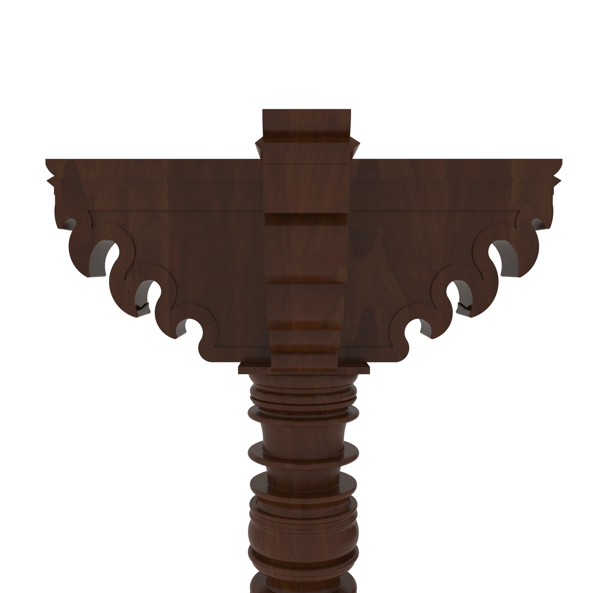 Handcrafted Heritage Pillar - Regal Indian Architecture Pillar