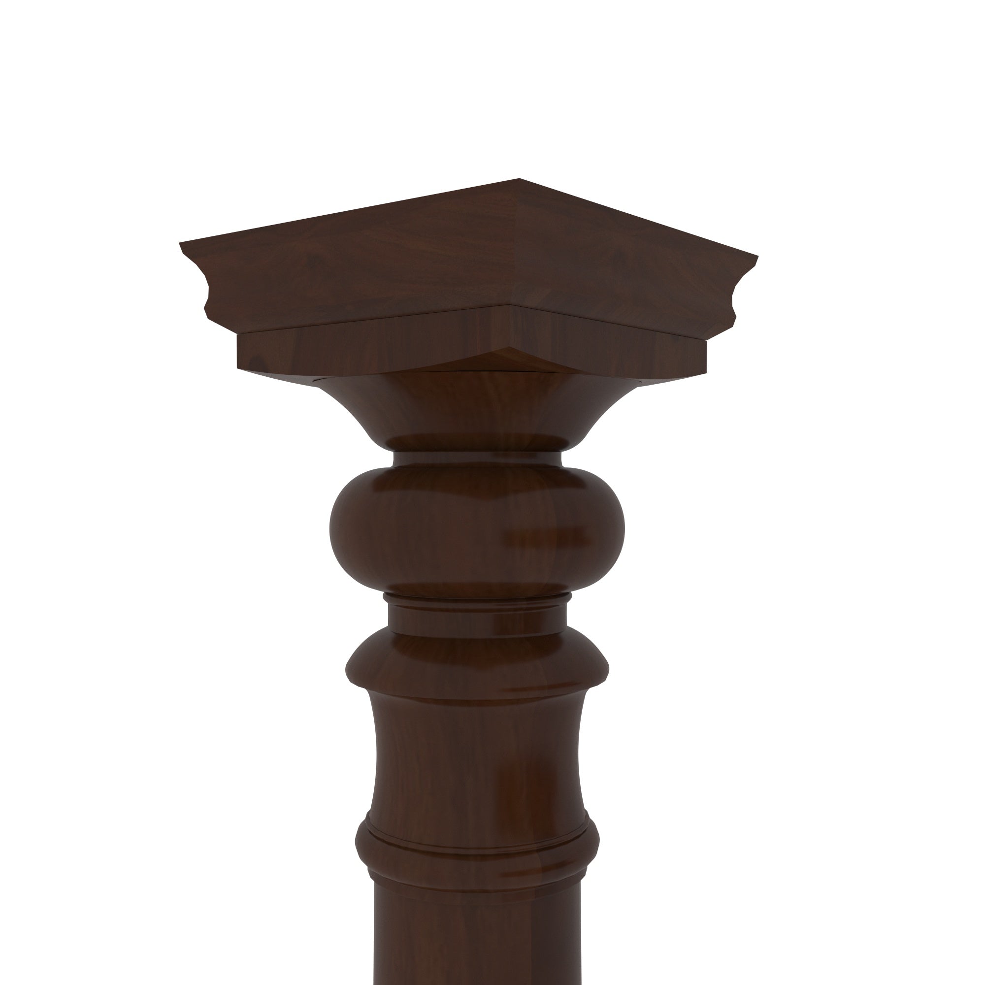 Handcrafted Heritage Pillar - Majestic Indian Design Pillar