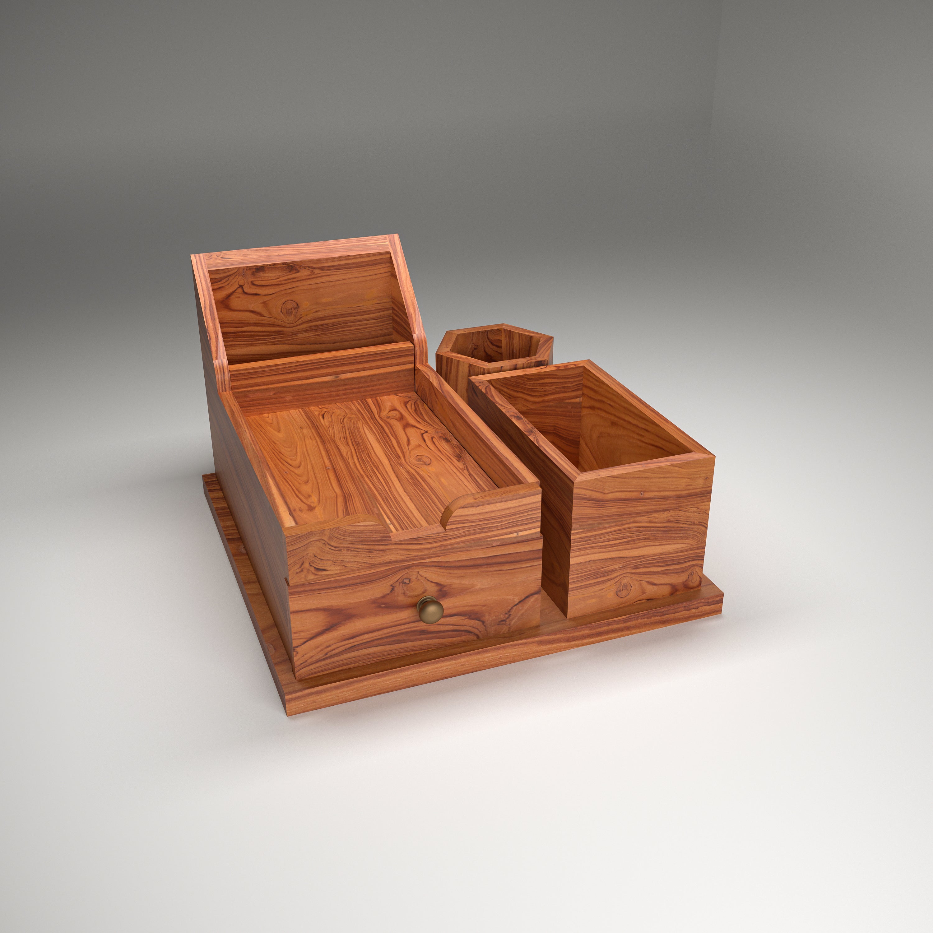 Uber Cute Office Organizer (Natural) Desk Organizer
