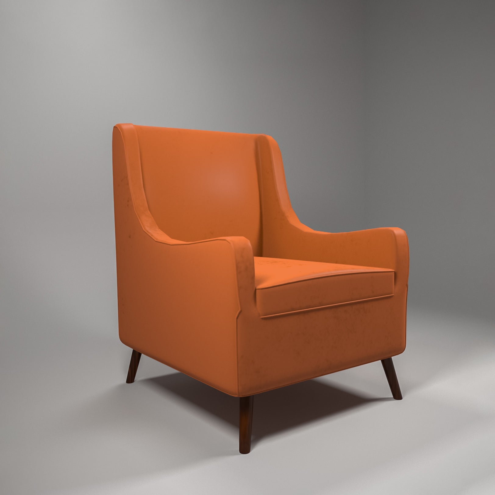 Bright Egyptian Sun Upholstered King Arm Chair Arm Chair