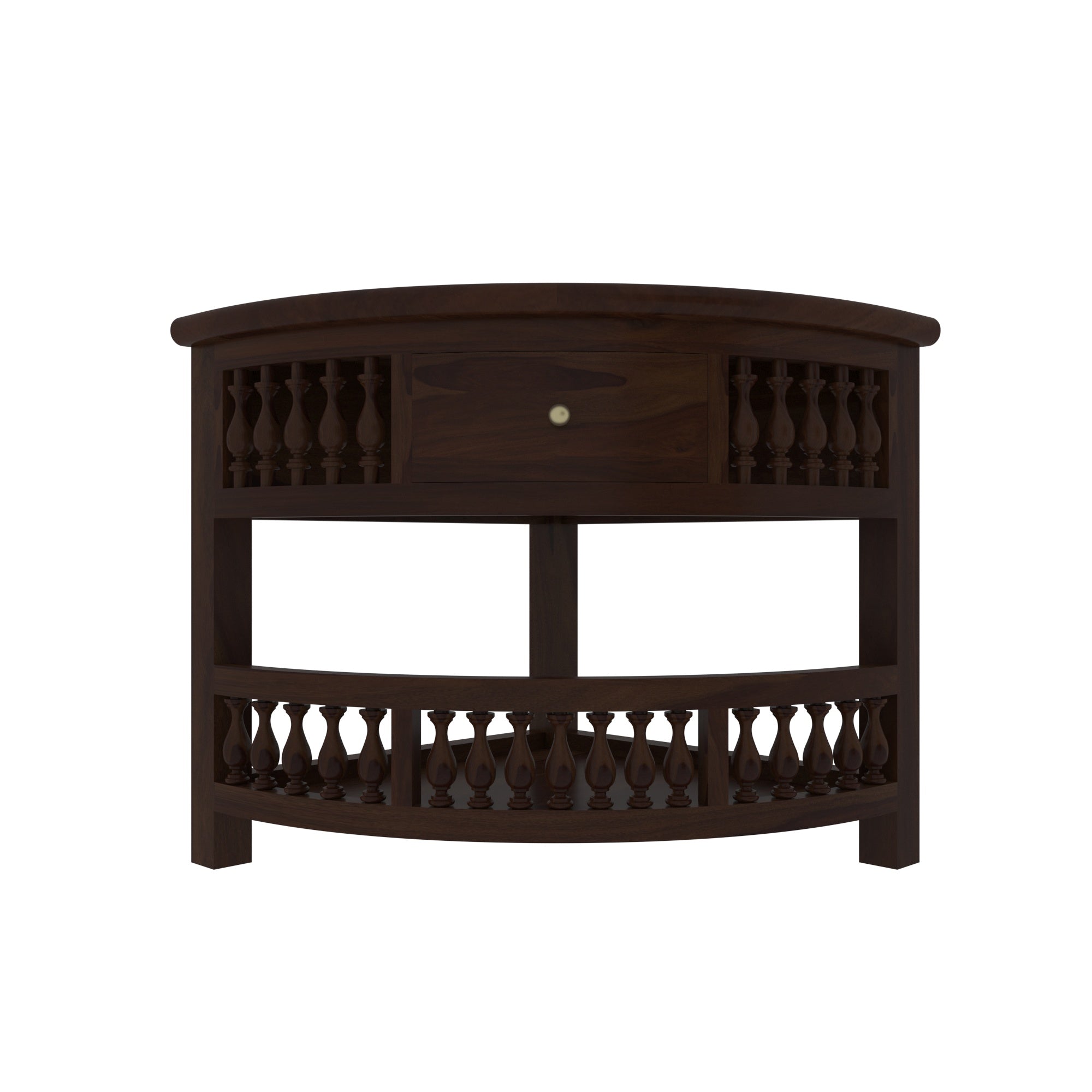 Artisan Corner Cabinet - Heritage Indian Craftsmanship Rack