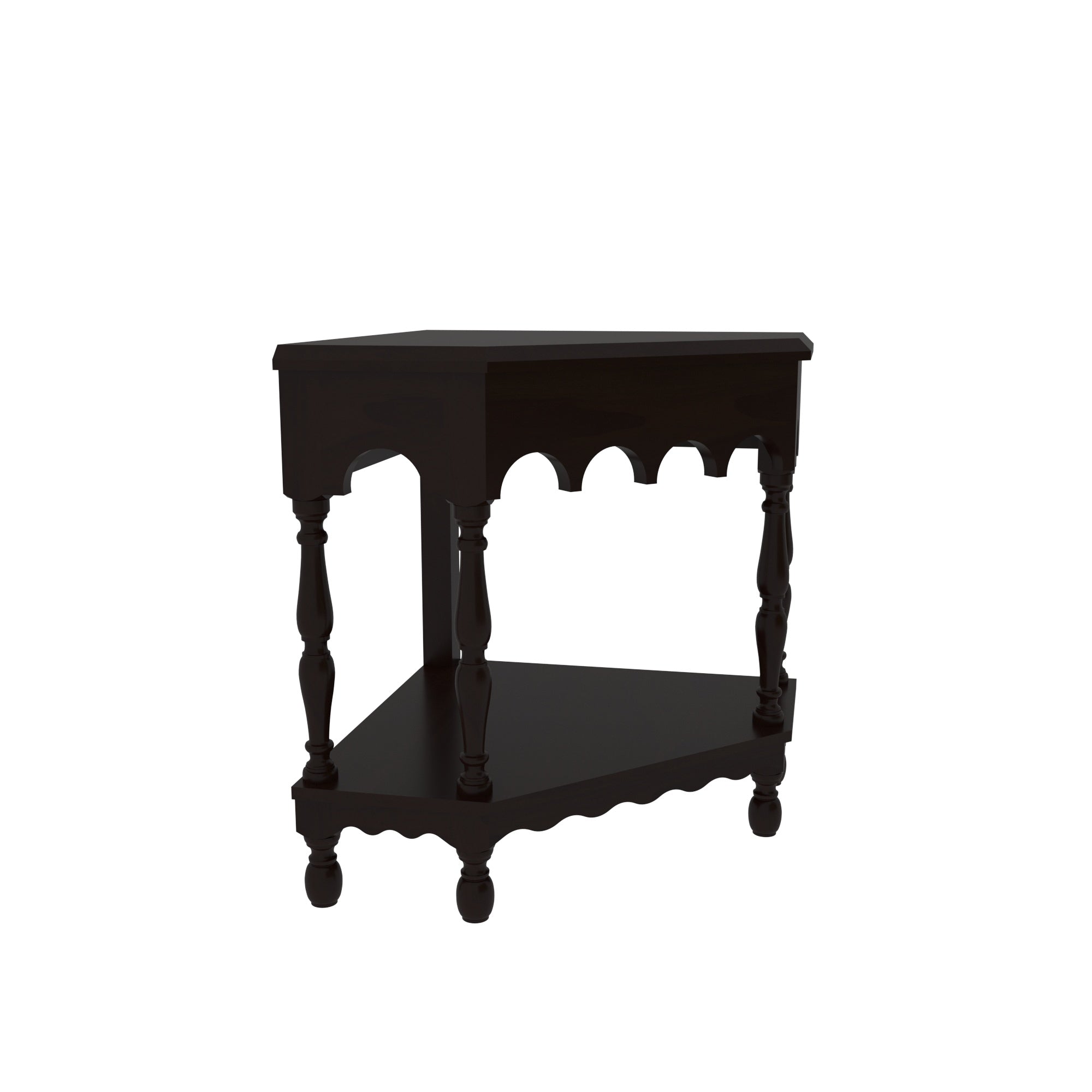 Artisan Side Table - Heritage Indian Craftsmanship Rack