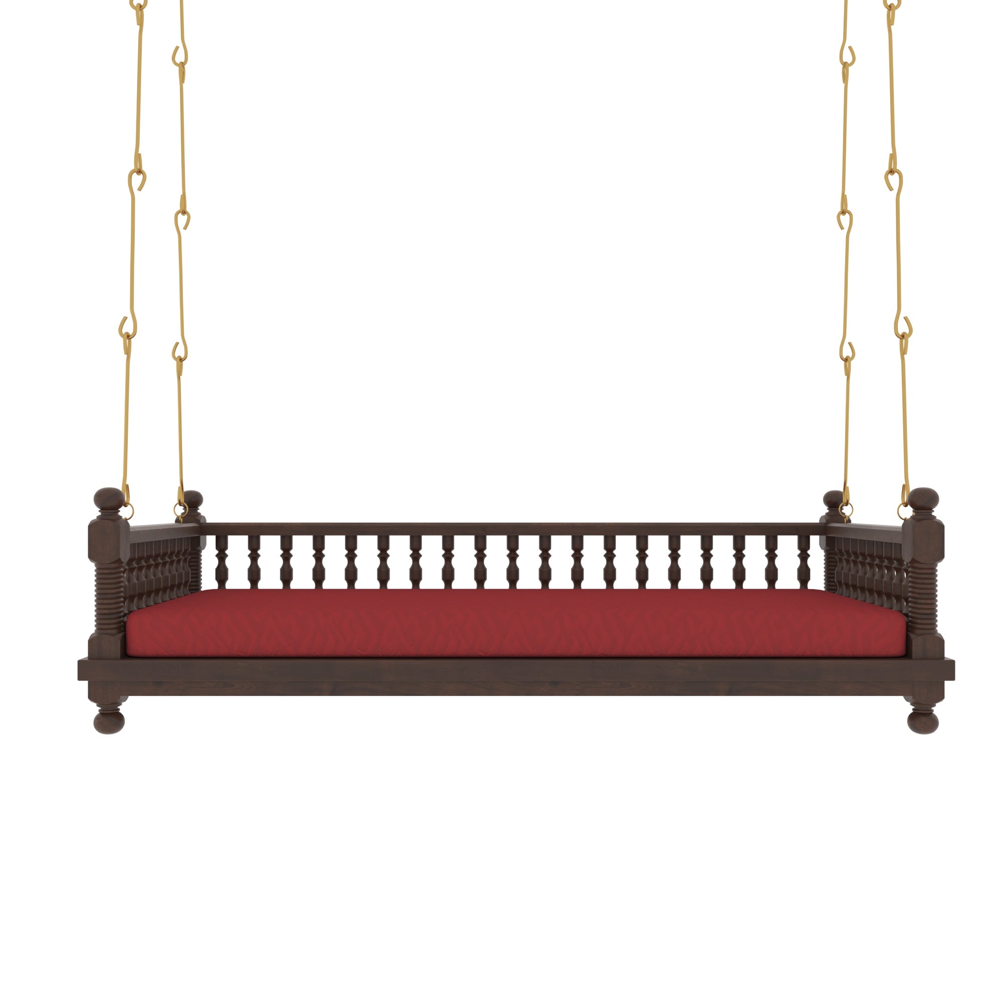 Grand Colonial Baluster Hanging Swing Swing