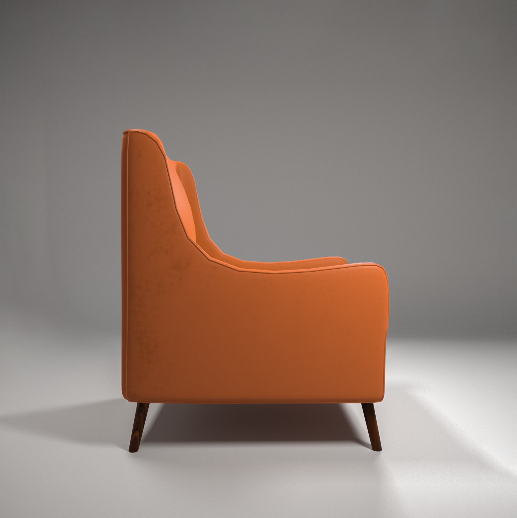 Bright Egyptian Sun Upholstered King Arm Chair Arm Chair