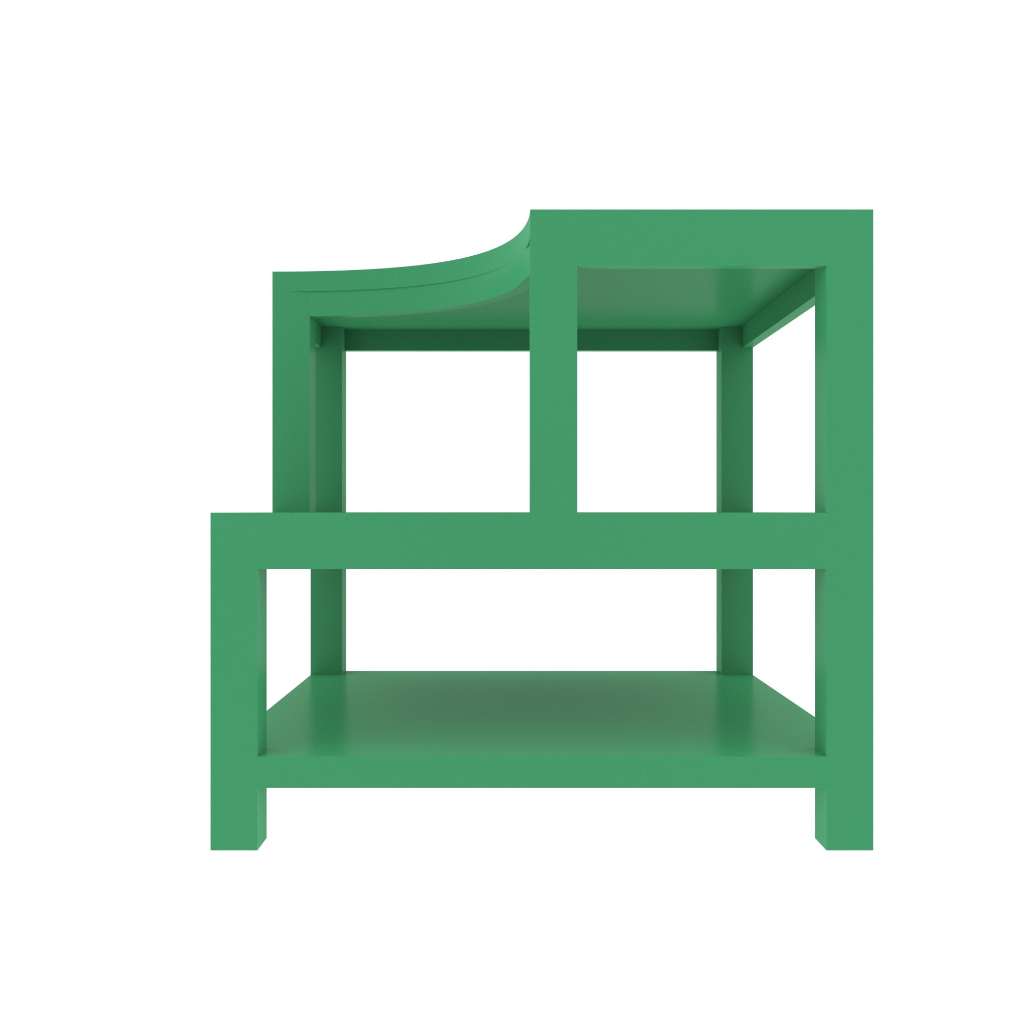 Elegant Accent Table - Handcrafted Indian Design Rack