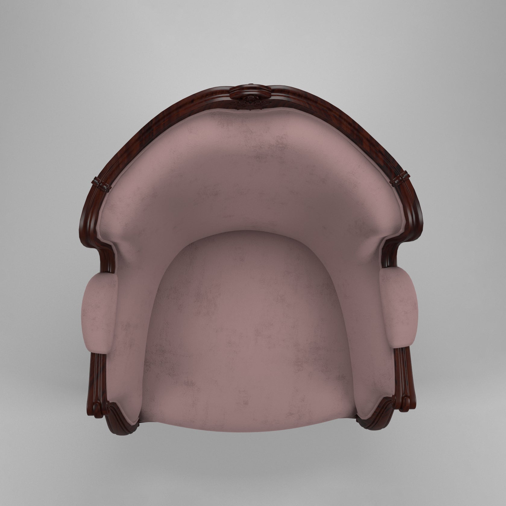 Spacious Intricate Colonial Designed Handmade Arm Chair Arm Chair