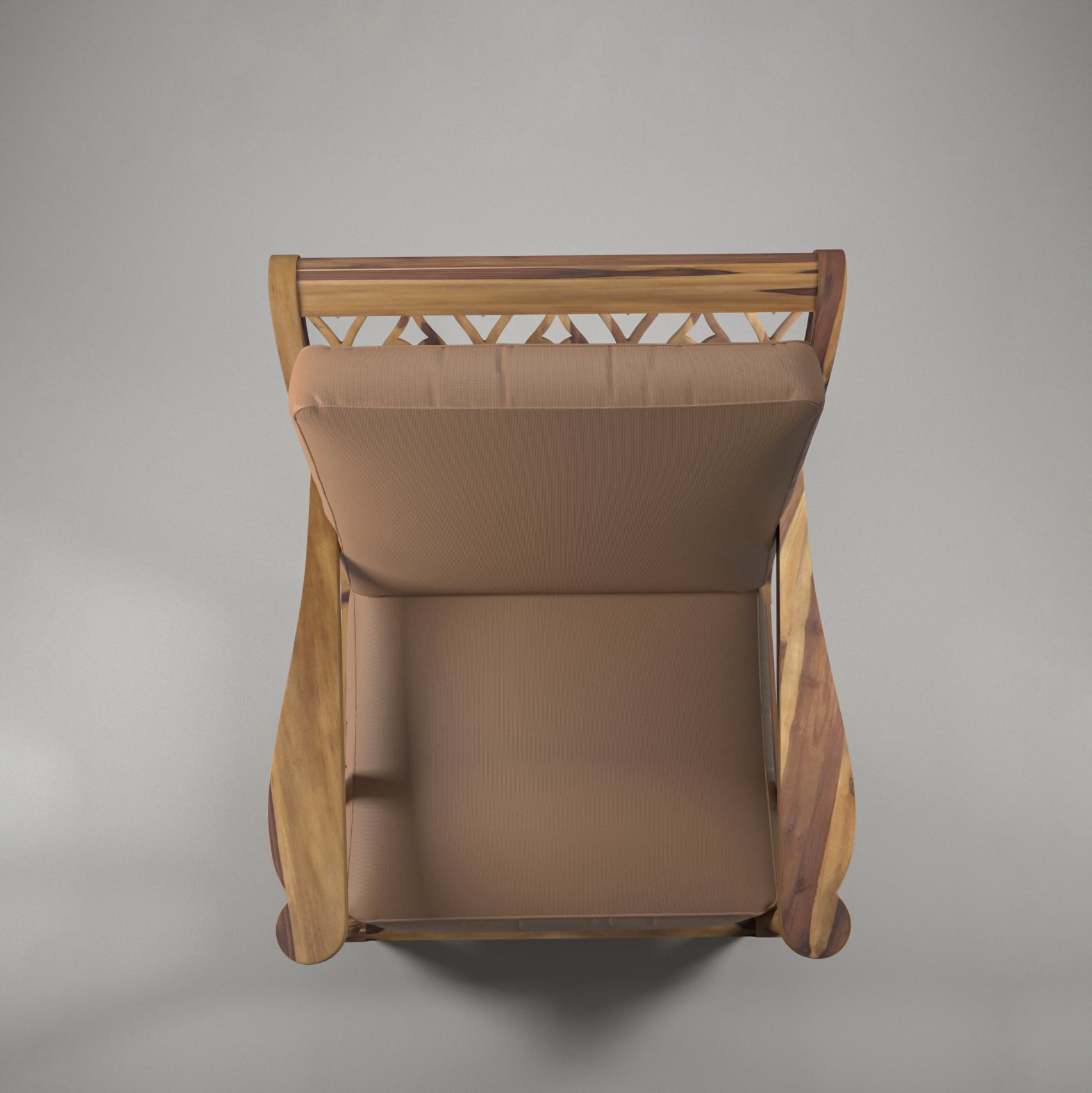 Sheesham Wood Contemporary Singe Seater Sofa Style Arm Chair Arm Chair