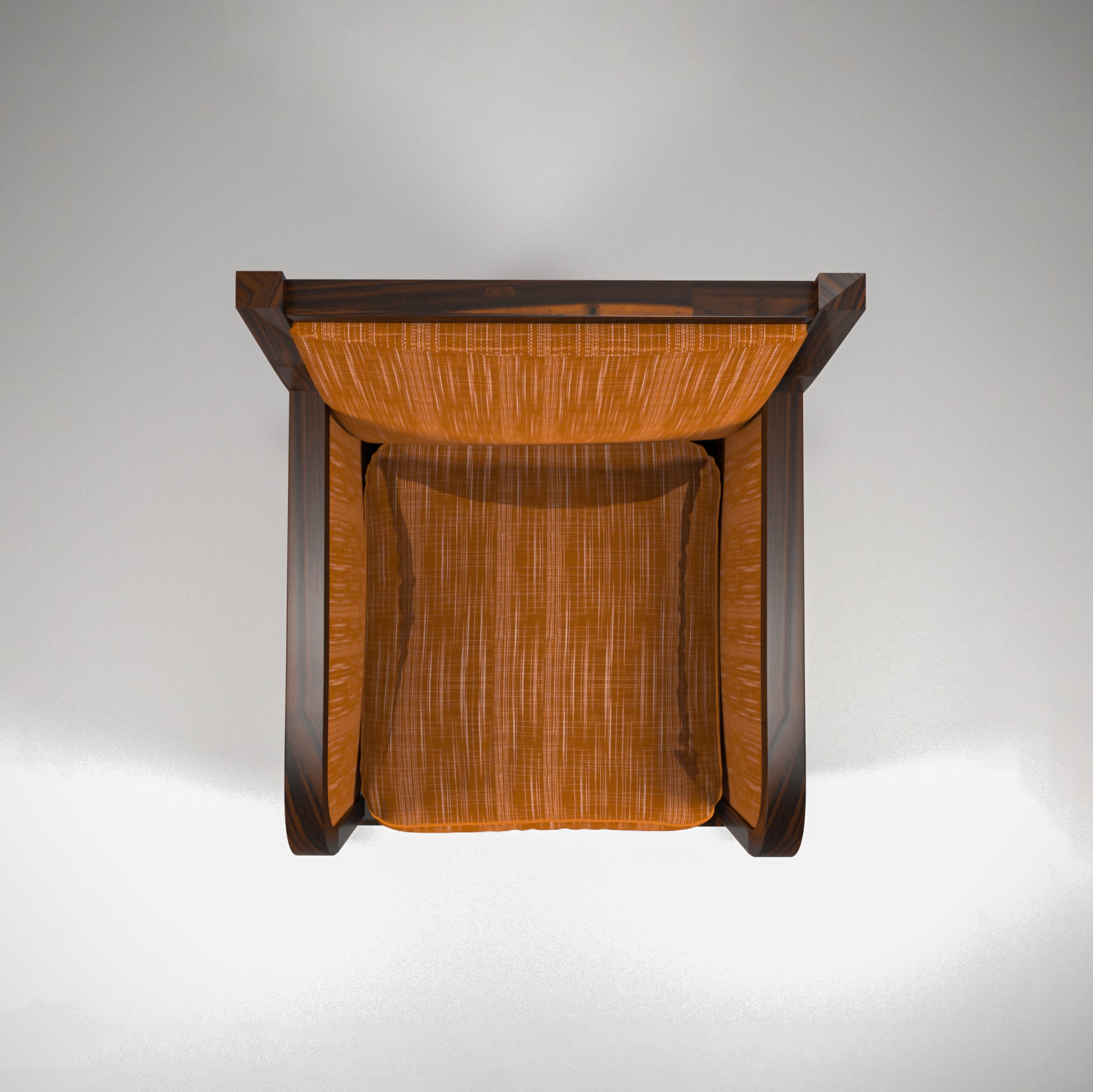 Rustic Upholstered Handmade Wooden Arm Chair for Home Arm Chair