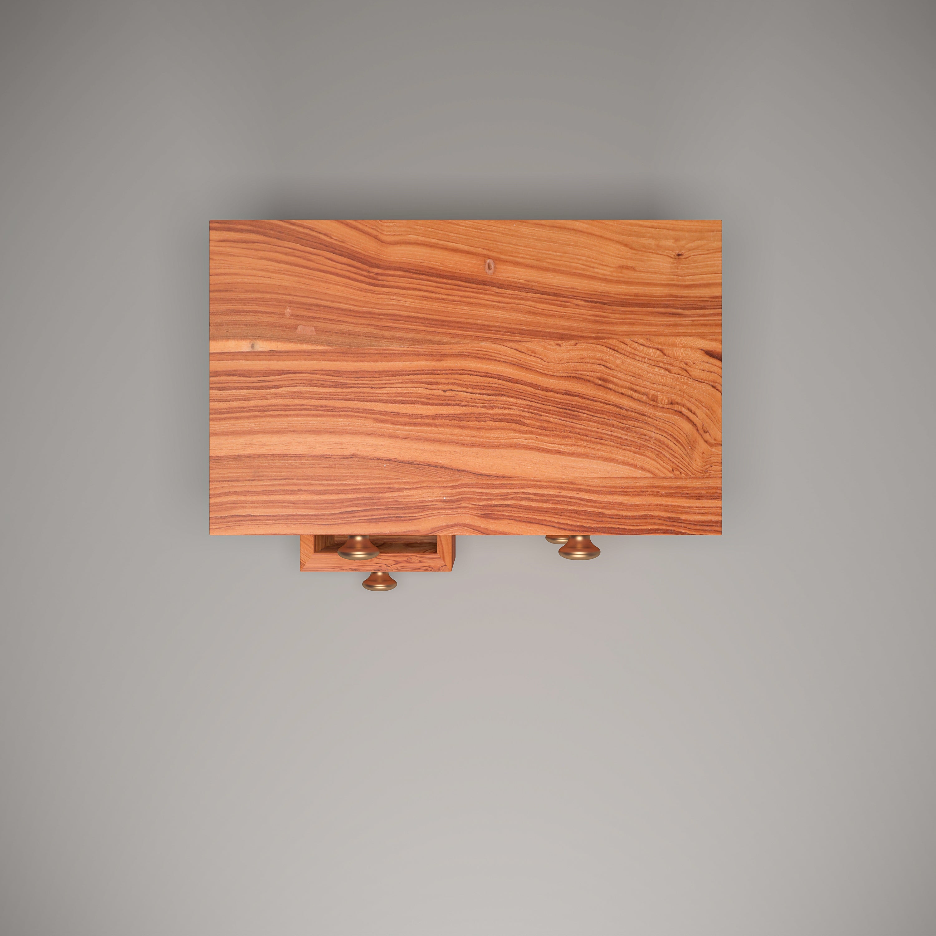 Natural Tone 4 Compartment Sturdy Desk Oragniser Desk Organizer