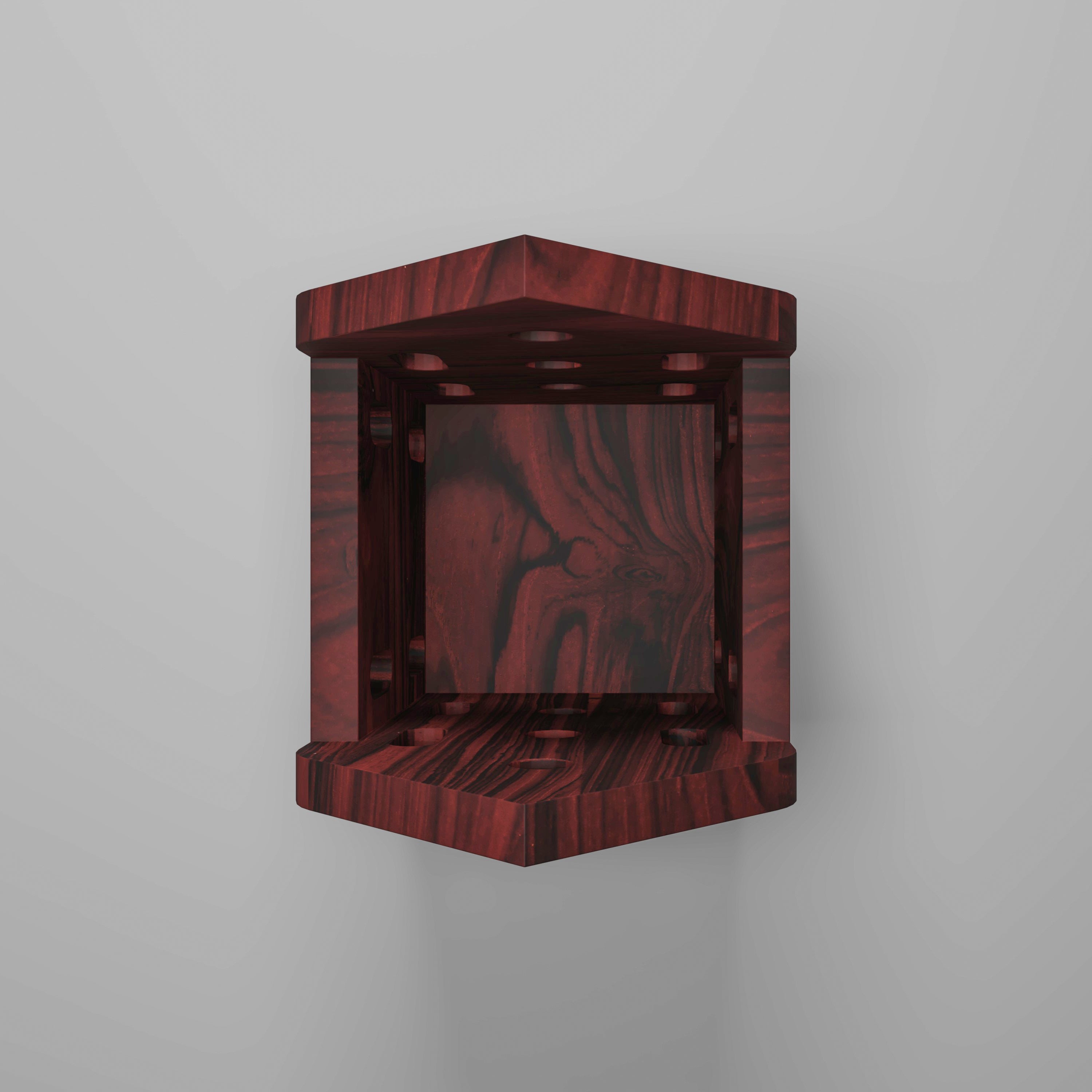 Pine Wood Pencil Stand Desk Organizer