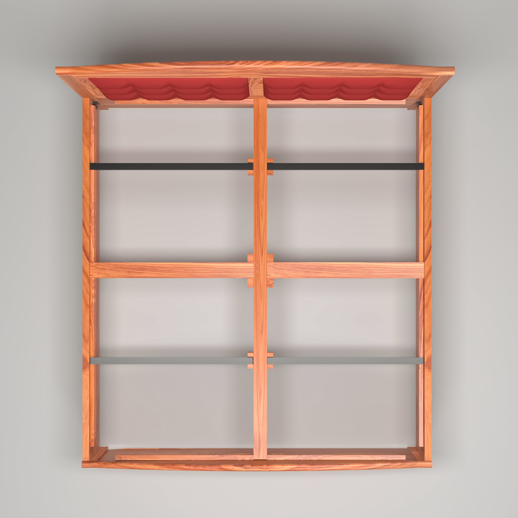 Wooden Classical Upholstered Bed (Teak Wood) Bed